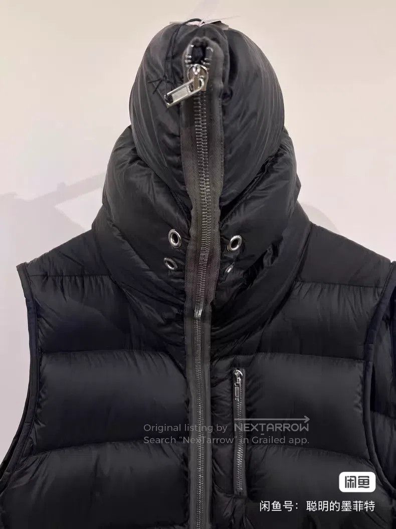 Rick Owens Rick Owens Size 50 Down vest with shark head design| Size US M / EU 48-50 / 2 - 4 Thumbnail