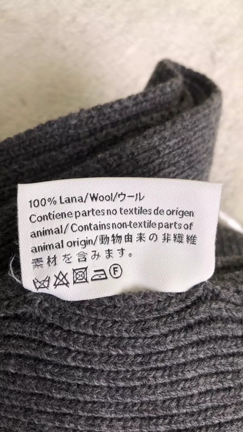 Loewe LOEWE Gray wool scarf Size ONE SIZE - 5 Thumbnail