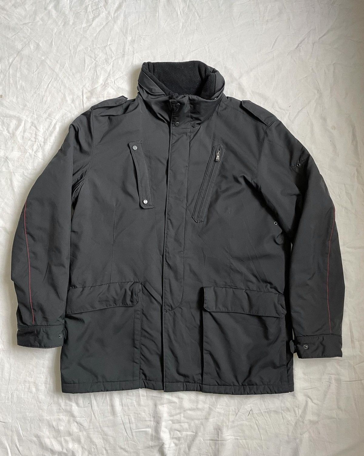 image of Swiss Legend Victorinox Men’S Jacket in Black, Men's (Size Large)
