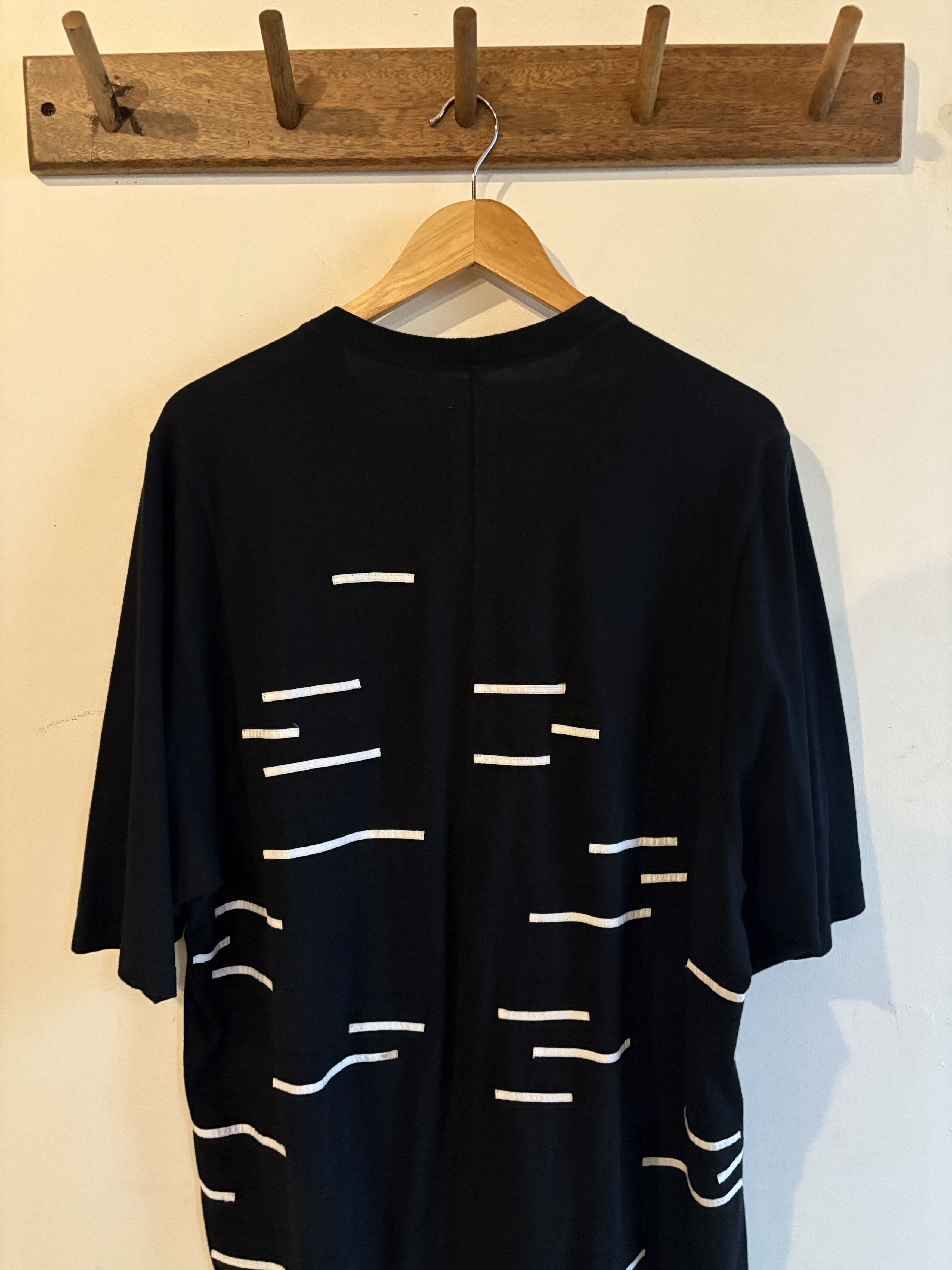 Rick Owens Drkshdw Rick Owens Drkshdw Stripe detail T Shirt Size US L / EU 52-54 / 3 - 7 Thumbnail