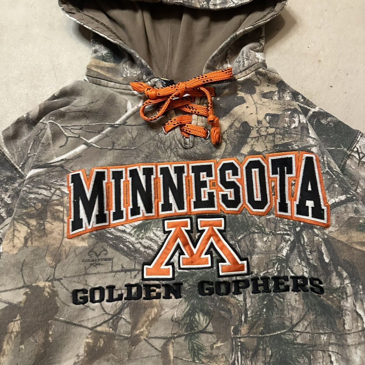 Realtree Vintage Y2K RealTree University of Minnesota Gophers Hoodie Size US M / EU 48-50 / 2 - 3 Thumbnail