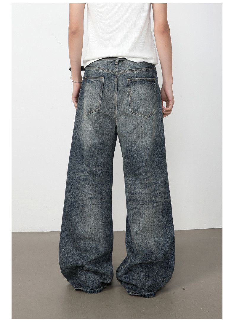 Japanese Brand Men's American Vintage Loose Straight-Leg Jeans Size US 32 / EU 48 - 5 Thumbnail