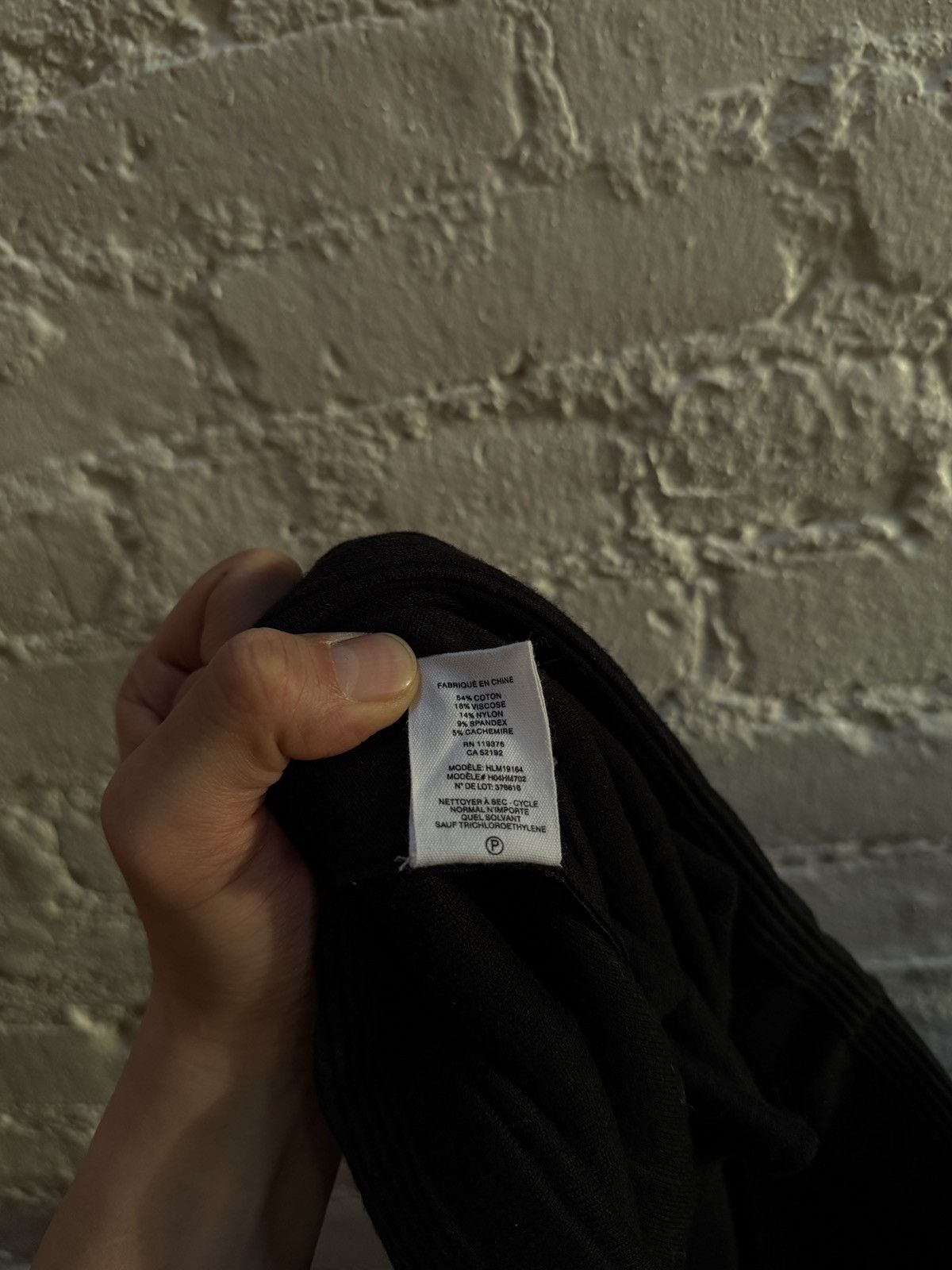 Helmut Lang Black Ribbed Sweatsuit Set Size US L / EU 52-54 / 3 - 13 Thumbnail