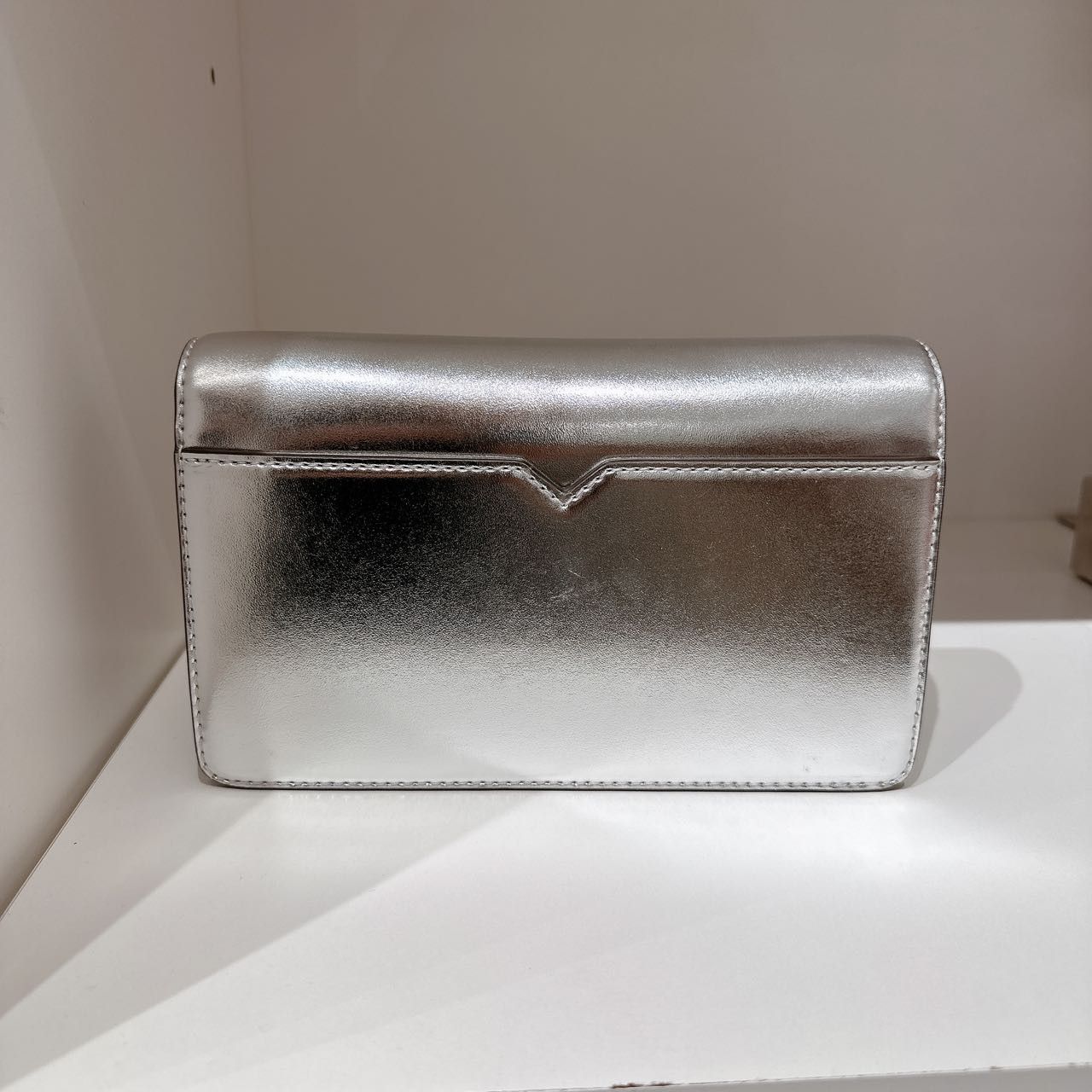 Michael Kors Michael Kors 35F2S0EC6M Cece Medium Metallic Faux Leather Size ONE SIZE - 3 Thumbnail