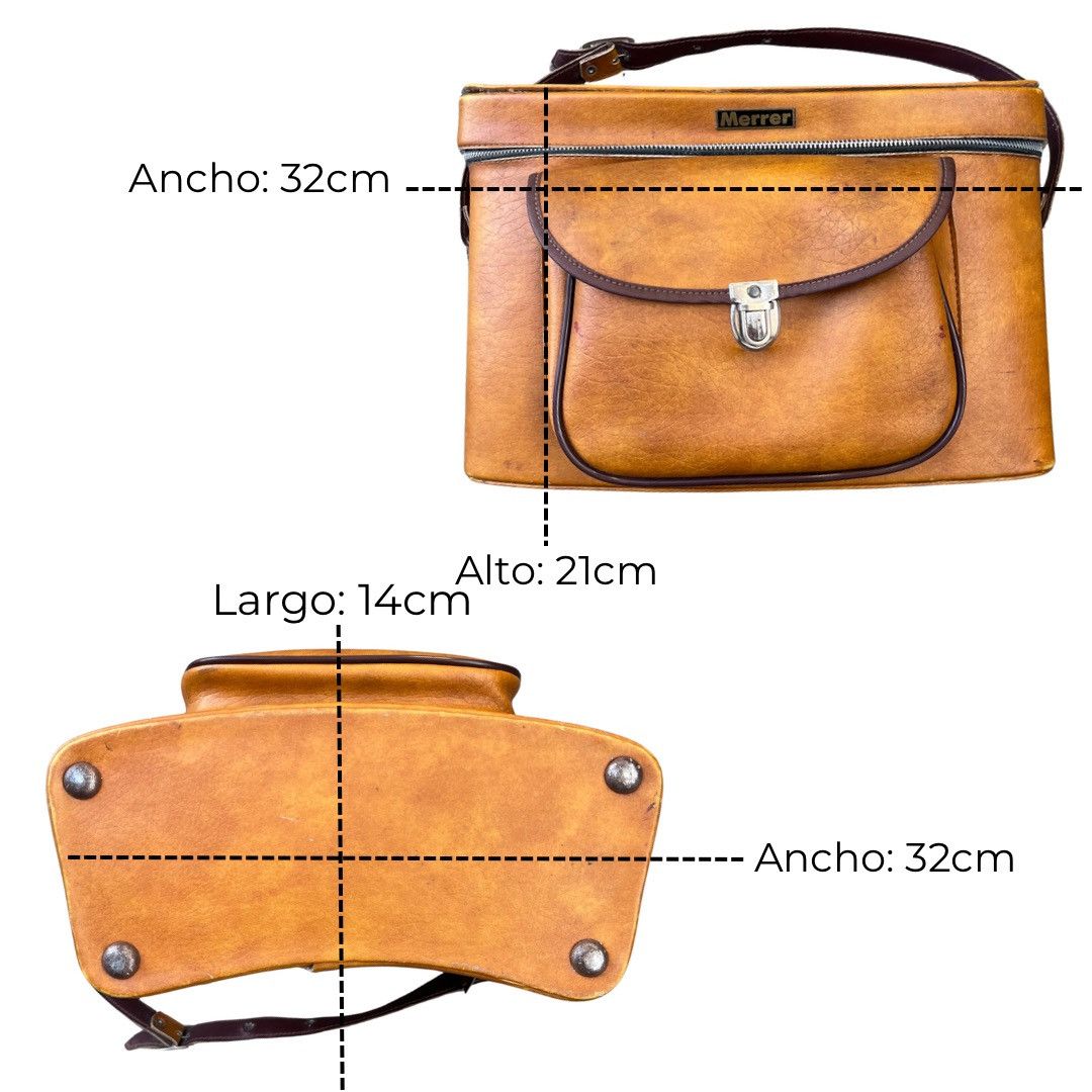 Vintage VINTAGE 70S LEATHER LUNCHBAG BY MERRER Size ONE SIZE - 2 Thumbnail