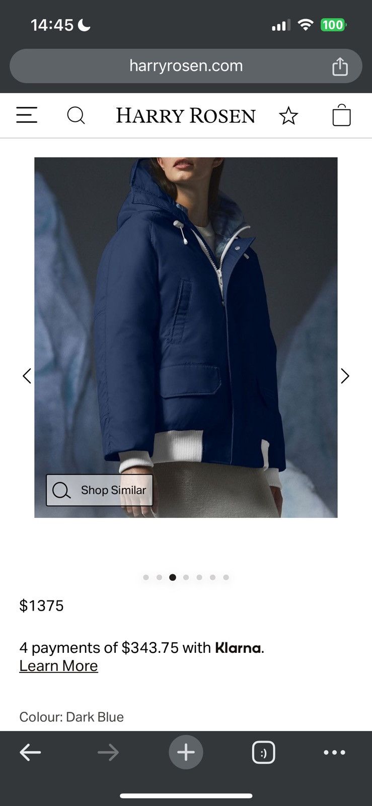 Canada Goose Chilliwack Bomber Glacial Haze