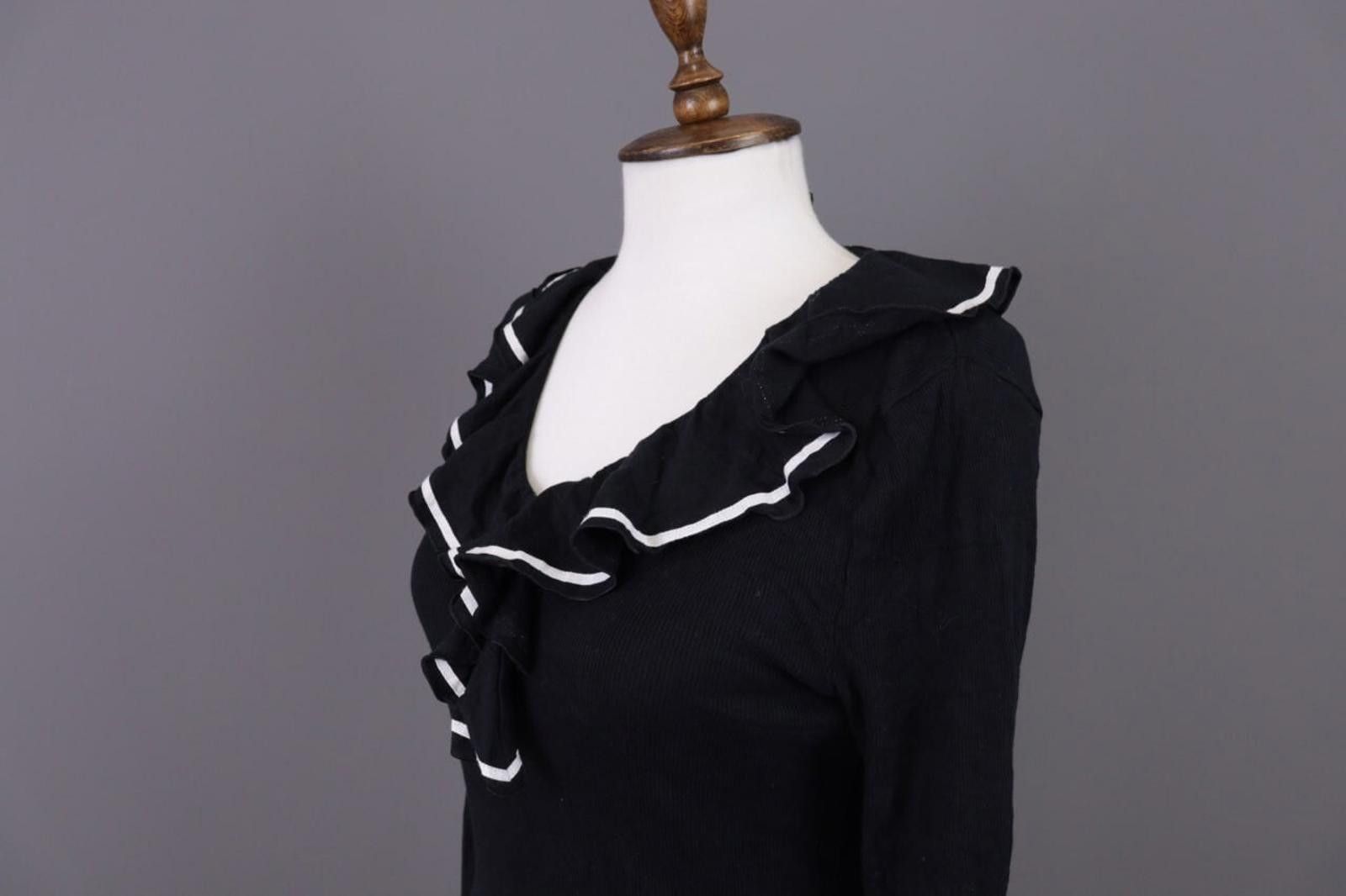Lauren Ralph Lauren Lauren Ralph Lauren Black Long Sleeve Top Shirt Size XS Size XS / US 0-2 / IT 36-38 - 7 Thumbnail