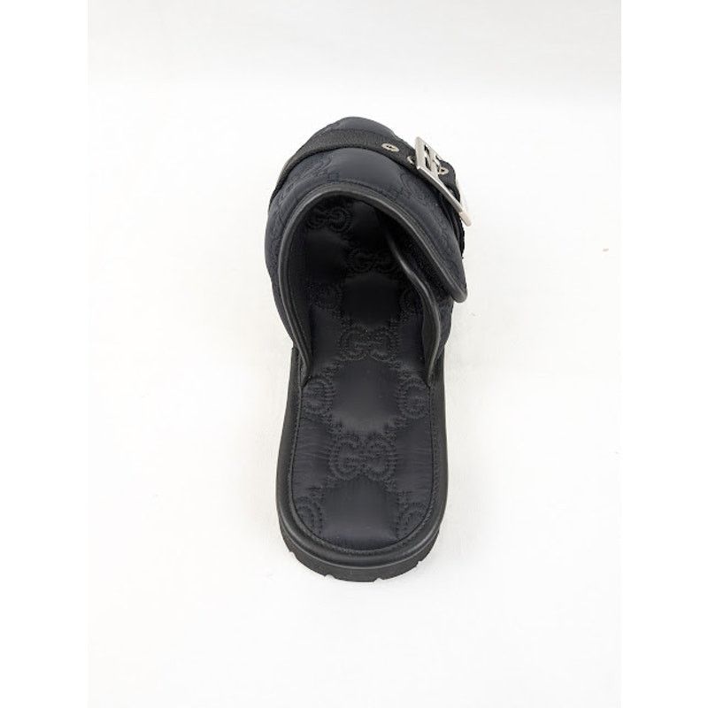Gucci o1rshd1 Cubic Rubber Slides in Black Size US 8.5 / EU 41-42 - 11 Thumbnail