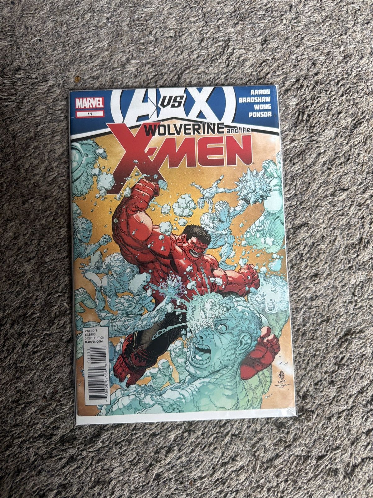 Marvel Comics 2012 Marvel Comics Wolverine & The X-Men #11 Got Hope? Comic Size ONE SIZE - 1 Thumbnail