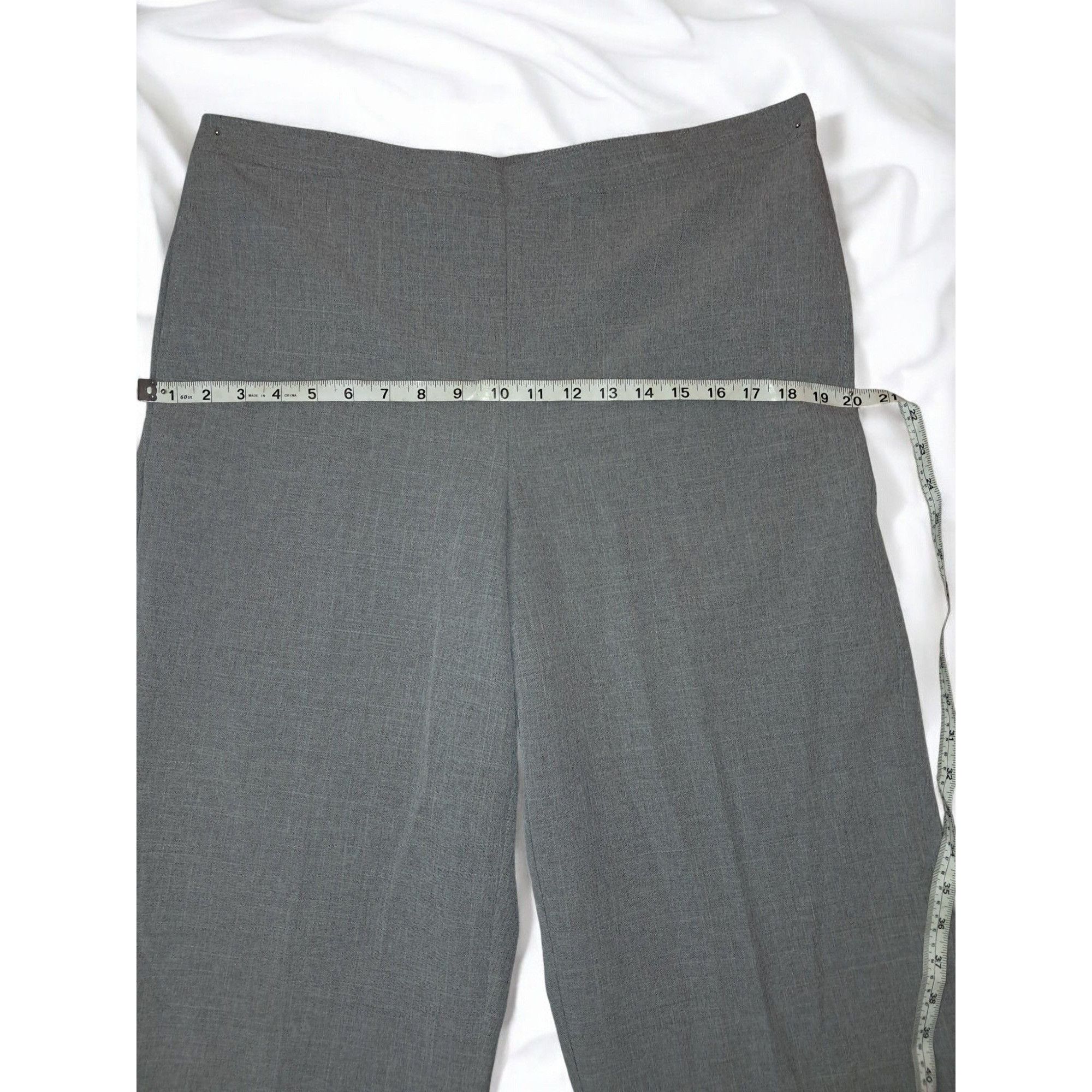 Other Alfred Dunner Women's Pull-On Pants – Size 16P – Gray Hounds Size 38" / US 16 / IT 52 - 5 Thumbnail