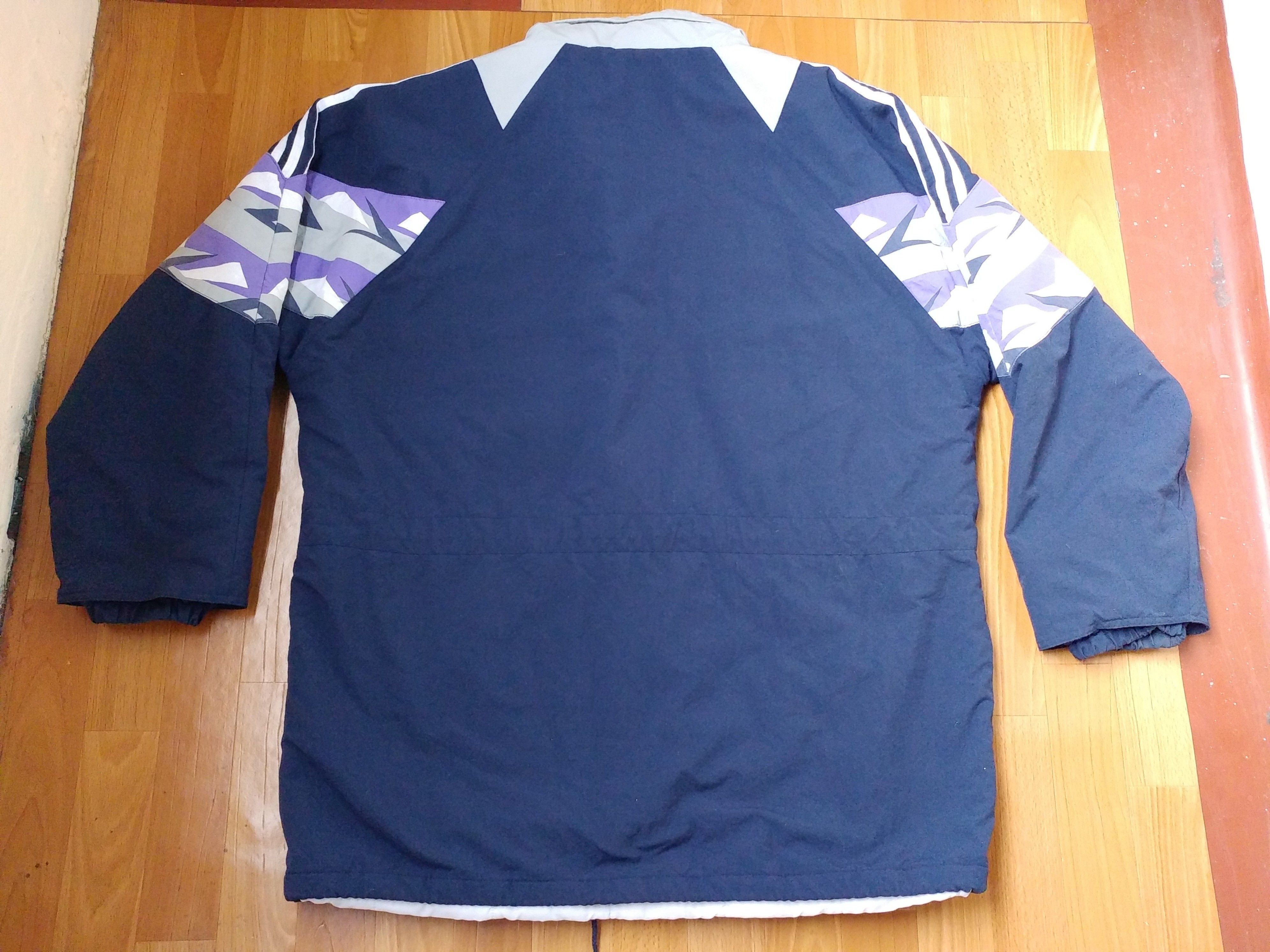 Adidas × Vintage ADIDAS jacket, blue vintage hip hop 90s hip-hop size L Size US L / EU 52-54 / 3 - 2 Thumbnail