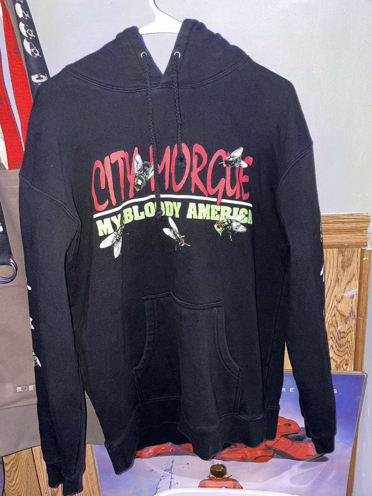 City Morgue City Morgue My Bloody America pullover hoodie | Grailed