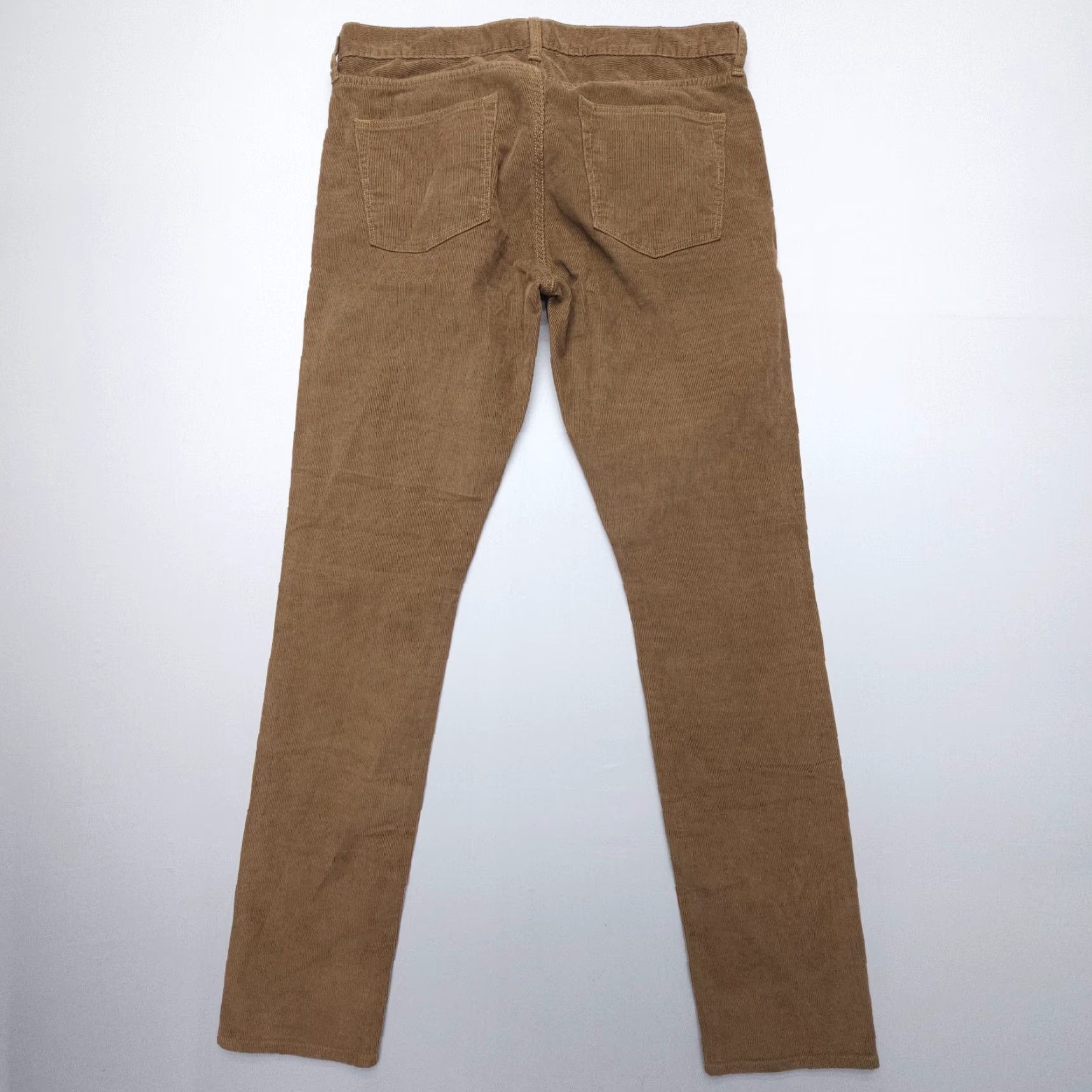 J.Crew J.CREW 250 Skinny Fit Corduroy Pants Mens 34 x 34 Brown Five Pocket Slim NWT Pants Size US 34 / EU 50 - 2 Thumbnail