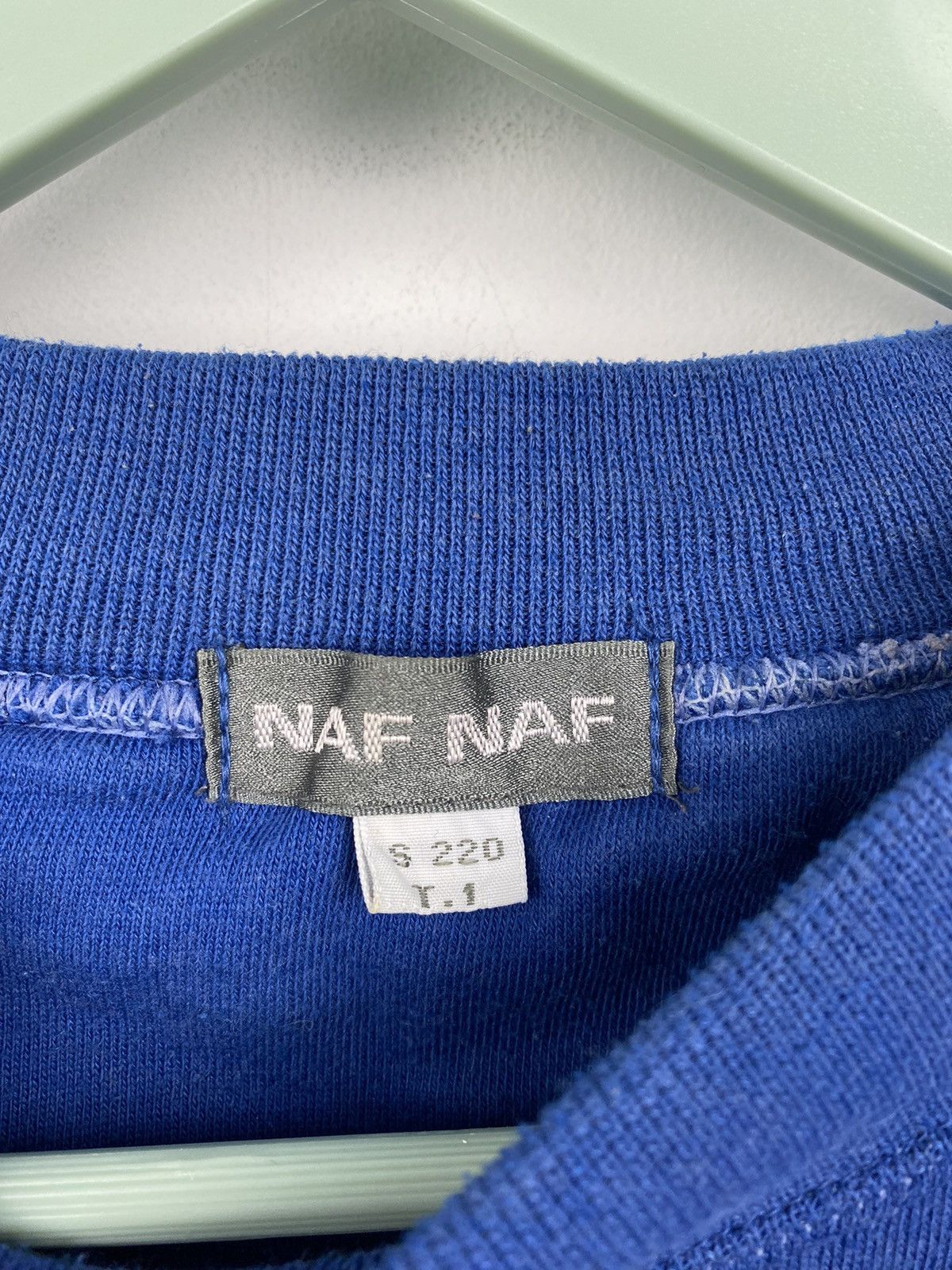 Vintage Vintage 90s Naf Naf Sweatshirt Y2K Stussy Size US S / EU 44-46 / 1 - 7 Thumbnail