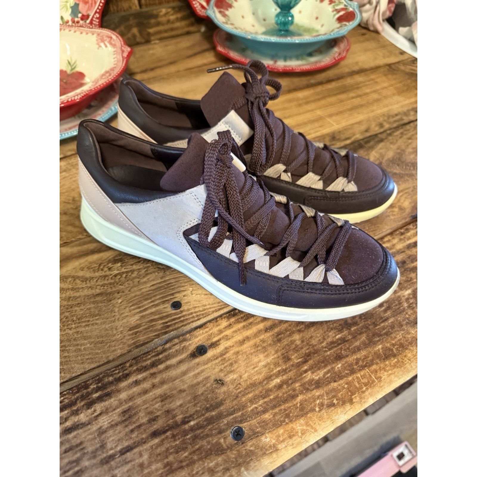 Ecco Ladies Ecco Sneakers Size 7 Size US 7 / IT 37 - 1 Thumbnail