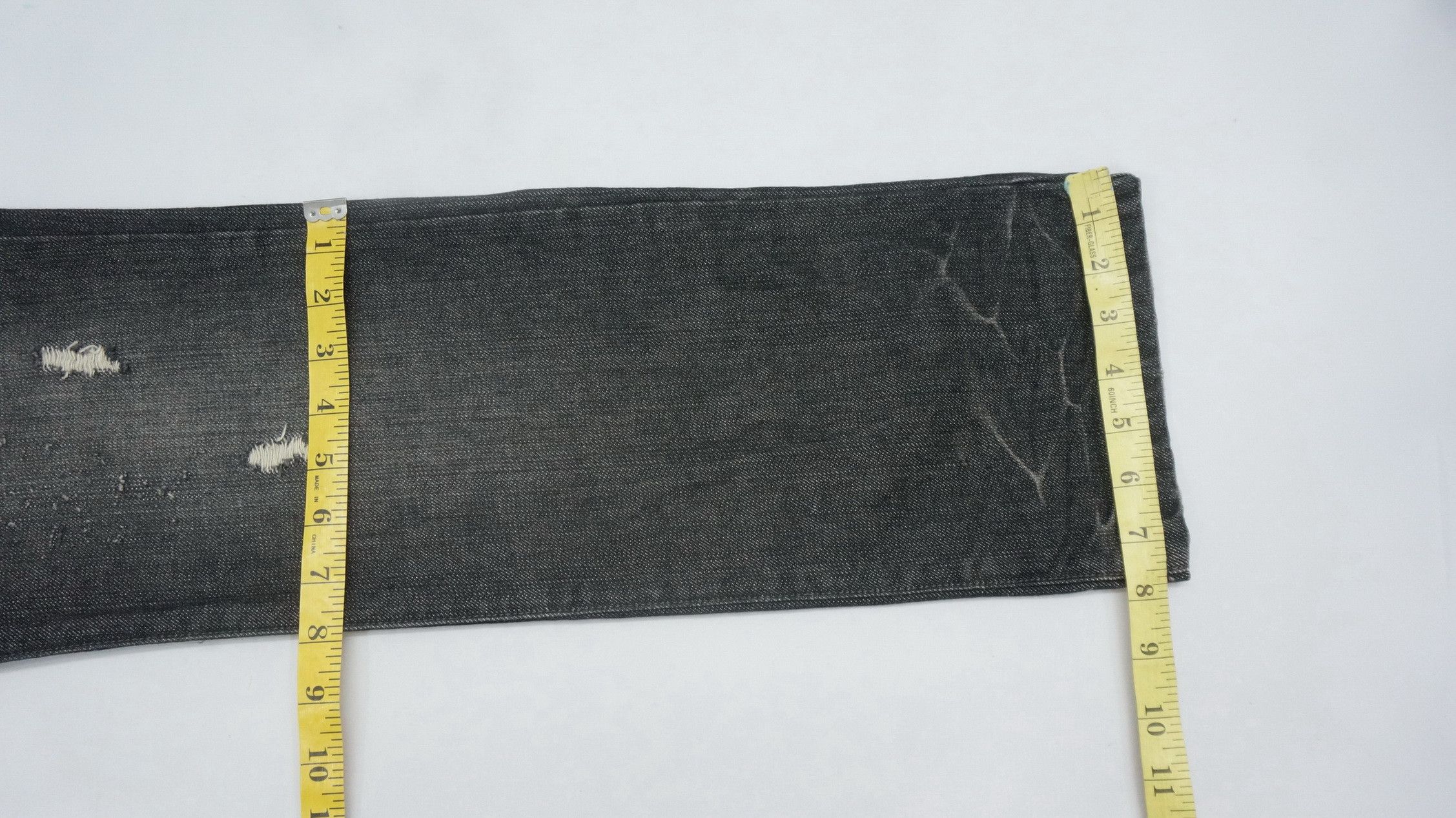 Japanese Brand ⛩️JAPANESE BRAND Double Waist Faux Snakeskin Jeans Size US 29 - 12 Thumbnail