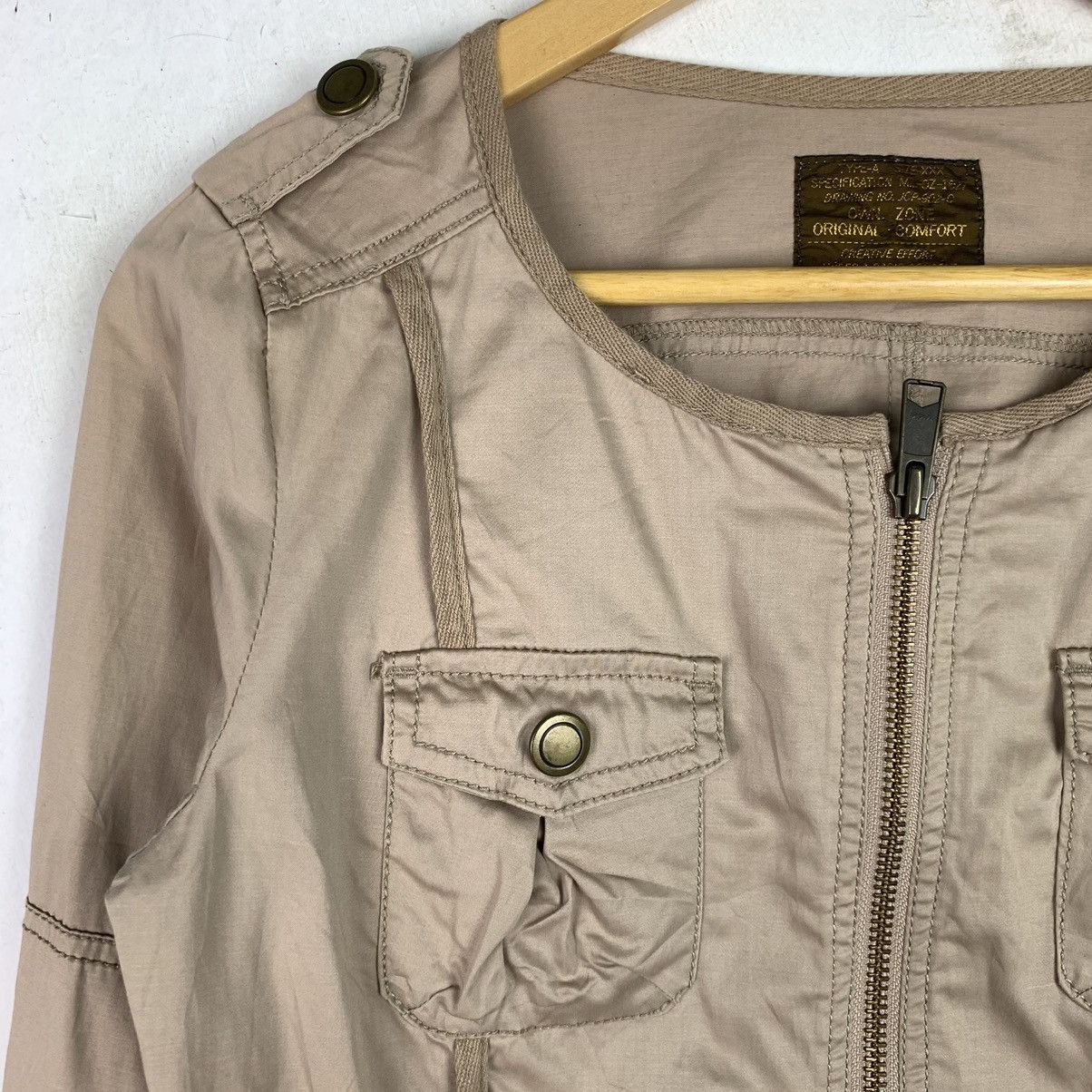 Designer × Japanese Brand × Vintage Vintage Japanesebrand Utility Jacket Collarless Size US M / EU 48-50 / 2 - 5 Thumbnail