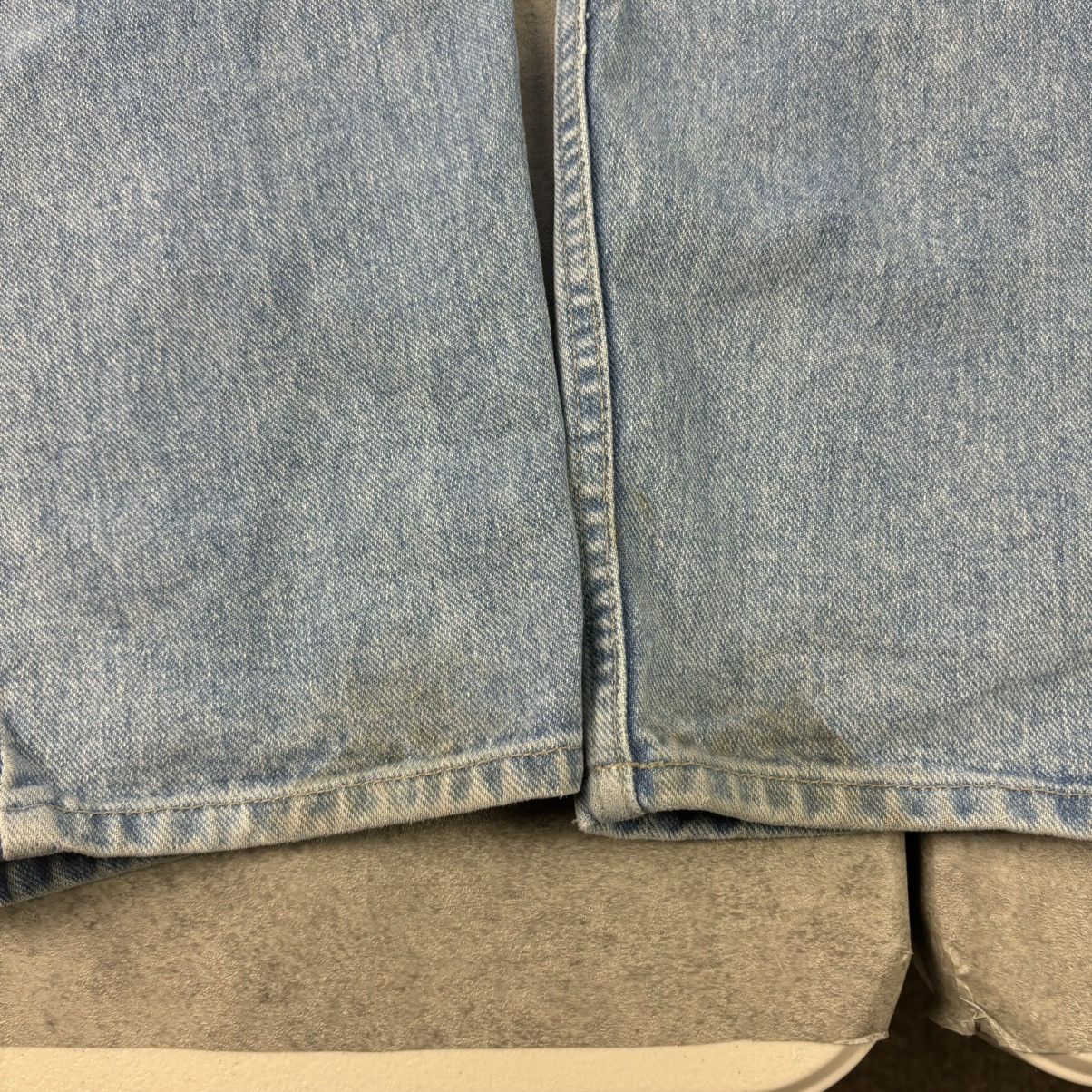 Guess Vintage 90s light wash guess jeans Size US 33 - 5 Thumbnail