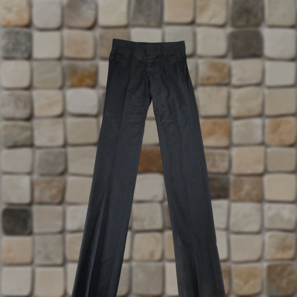 Bonobos Bonobos Dress Pants Mens 29 Dark Gray Wool Tailored Fit Slacks 29X37 90s Preppy USA Mens Size US 29 - 1 Thumbnail