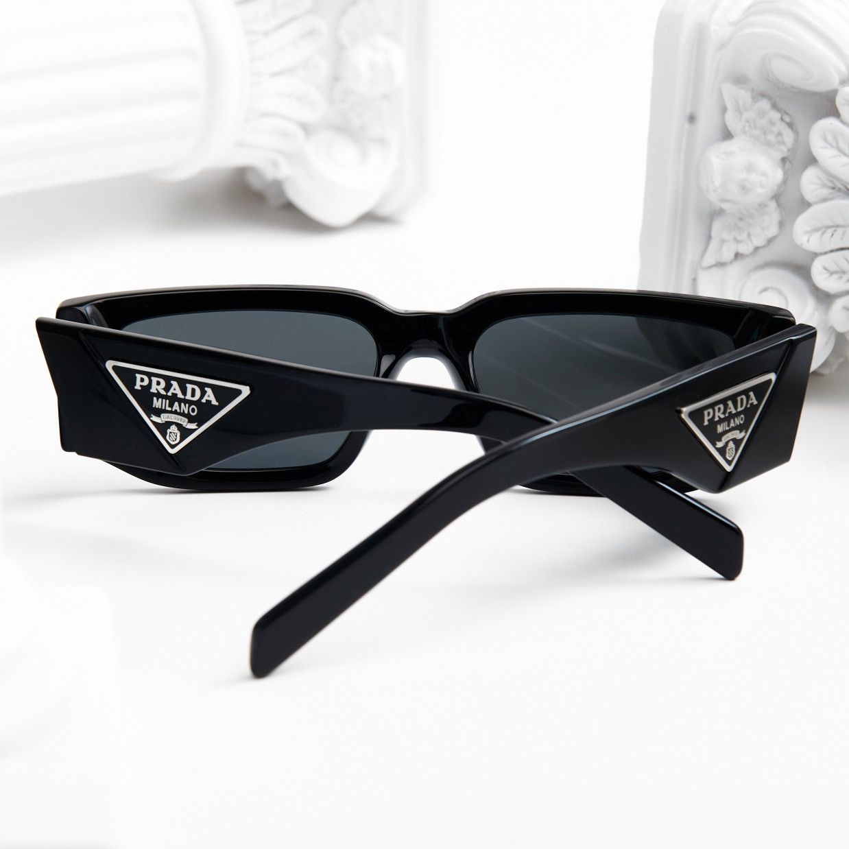 Prada PRADA 0PR 09ZS 1AB5S0 SUNGLASSES Size ONE SIZE - 7 Thumbnail