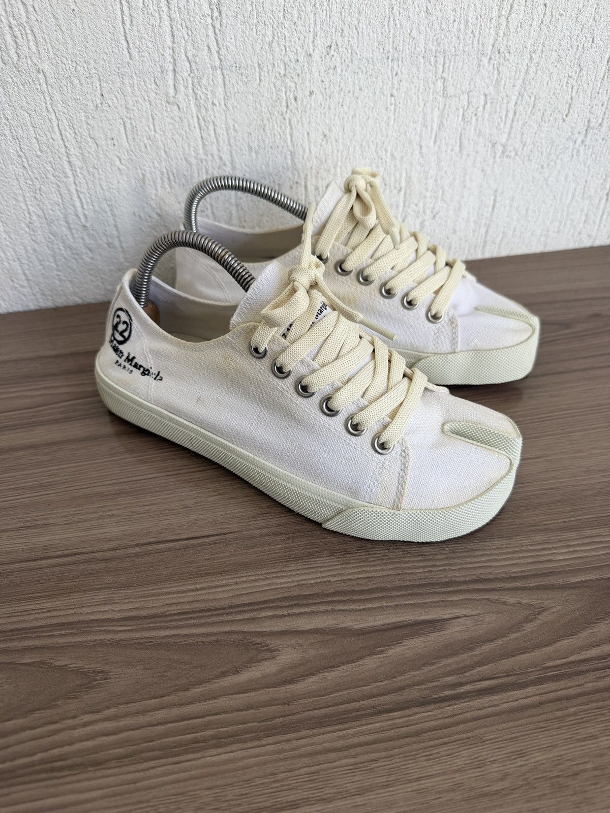 Maison Margiela Tabi canvas sneakers Size US 7 / IT 37 - 1 Thumbnail