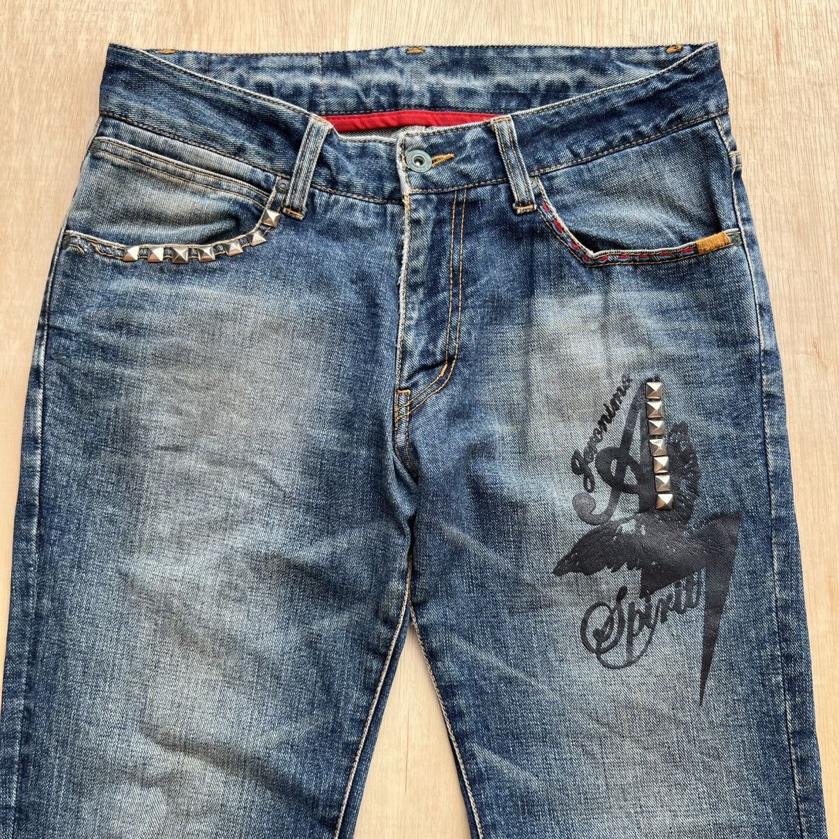 Other GERONIMO DENIM BOOT CUT FLARED HYSTERIC GLAMOUR LGB STYLE Size US 32 / EU 48 - 10 Thumbnail