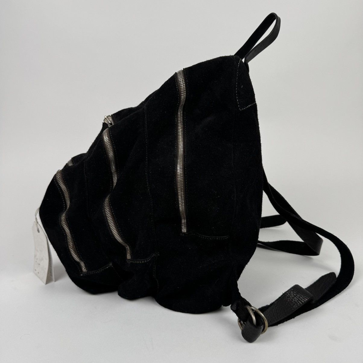 Guidi Guidi PBD04 Reverse Horse Leather Suede Backpack Size ONE SIZE - 3 Thumbnail
