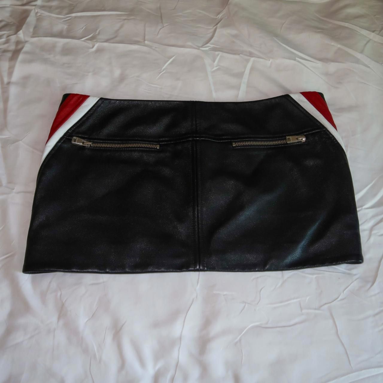 LAMARQUE black leather mini skirt🖤 Size 28" / US 6 / IT 42 - 4 Thumbnail