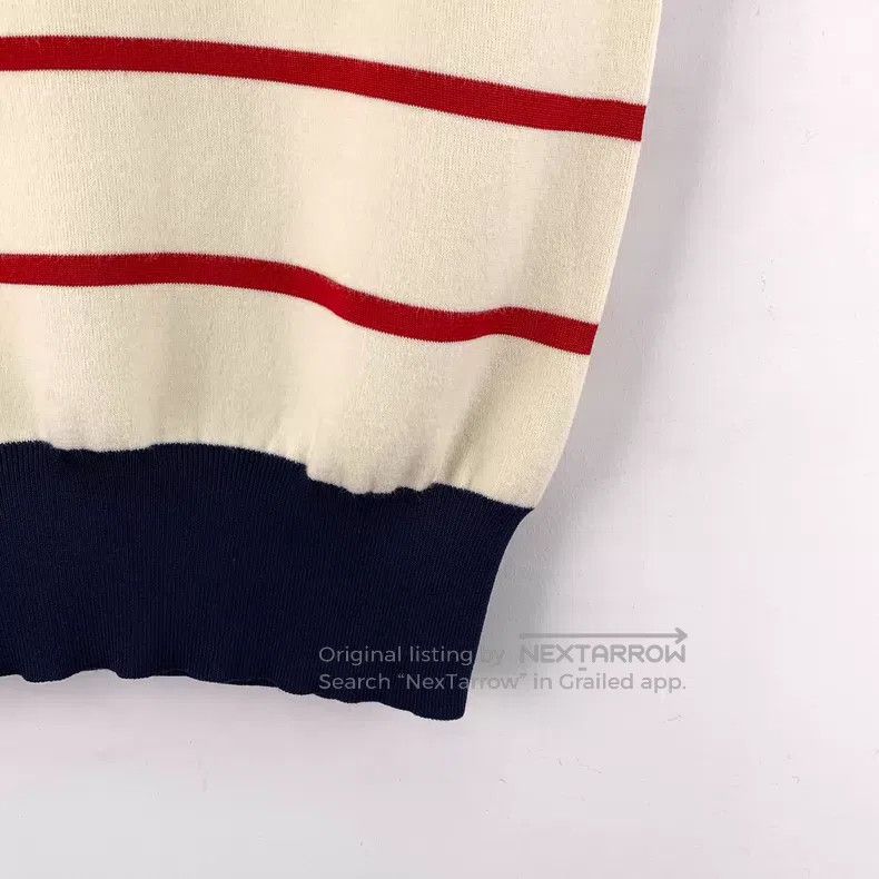 Louis Vuitton Louis Vuitton Color-block striped wool sleeveless knitted Size S / US 4 / IT 40 - 4 Thumbnail