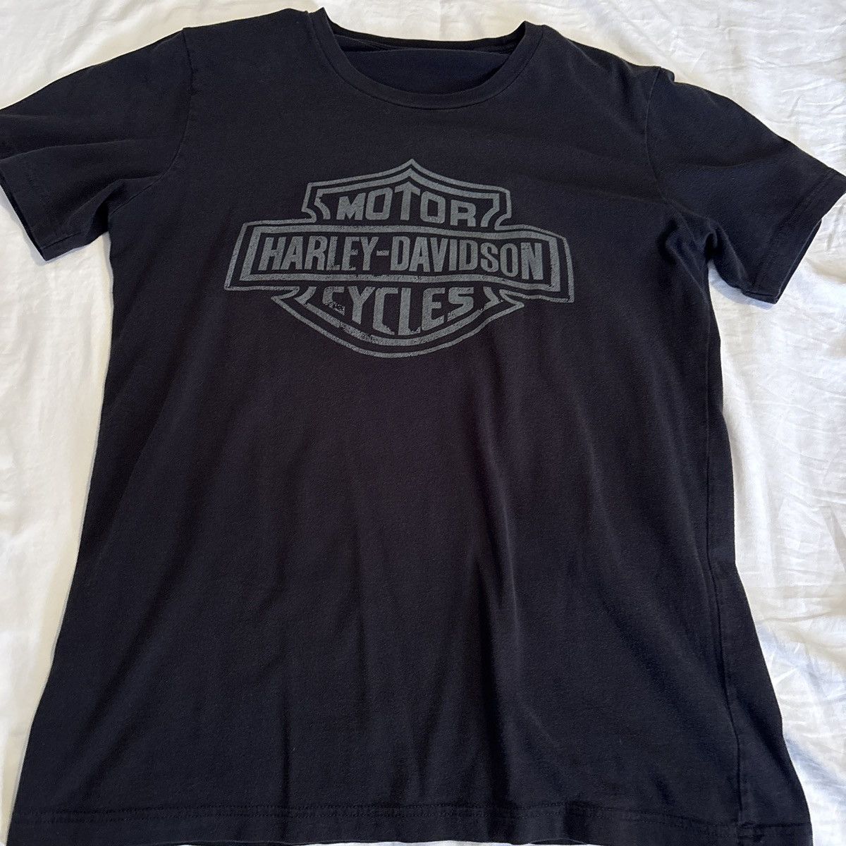 Harley Davidson Vintage vtg Black harley Davidson shirt size small Size US S / EU 44-46 / 1 - 1 Thumbnail