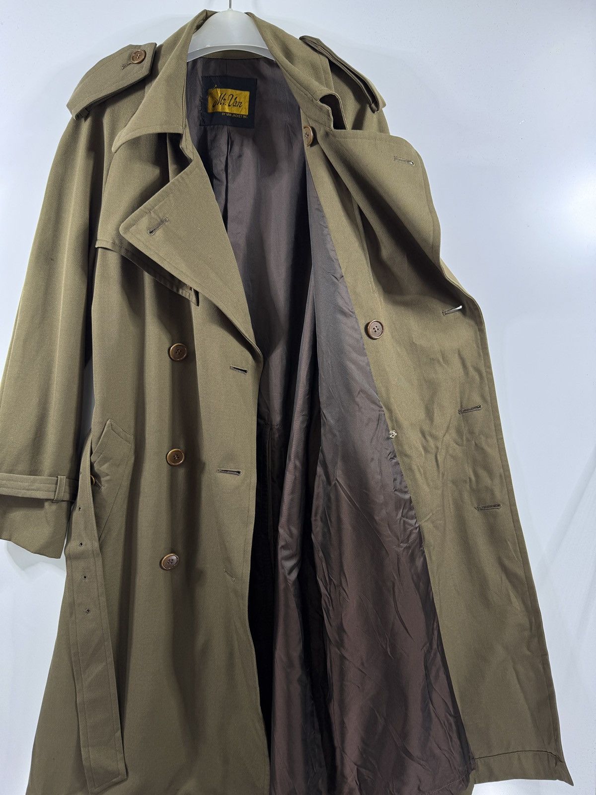 Japanese Brand 🔥 Mr.Van by Van Jac Trench Coat Size US S / EU 44-46 / 1 - 4 Thumbnail