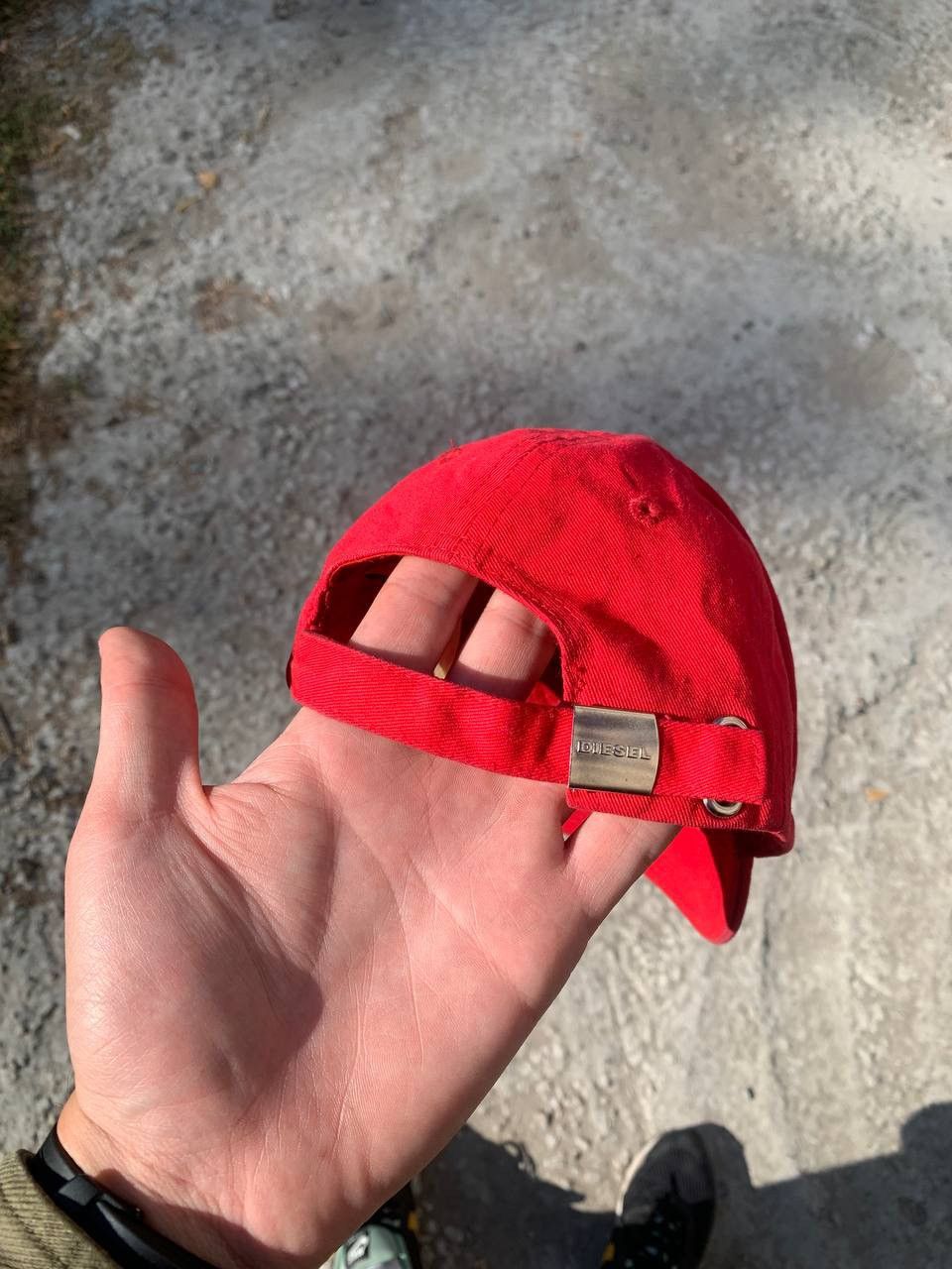 Diesel × Vintage VERY RARE DIESEL INDUSTRY DENIM DIVISION DESIGNER CAP Y2K Size ONE SIZE - 9 Thumbnail