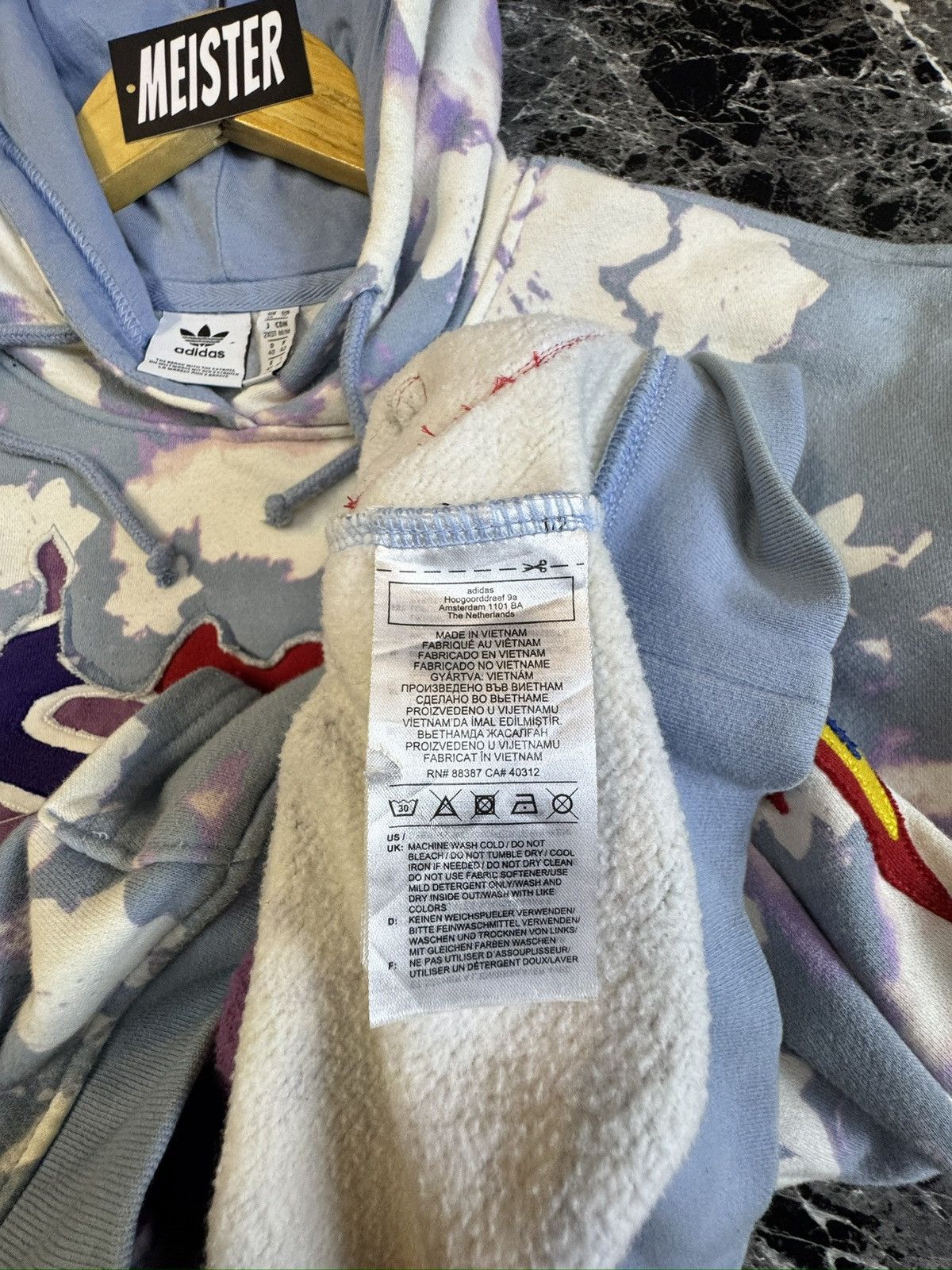 Adidas Rework Adidas Hoodie Size US M / EU 48-50 / 2 - 4 Thumbnail