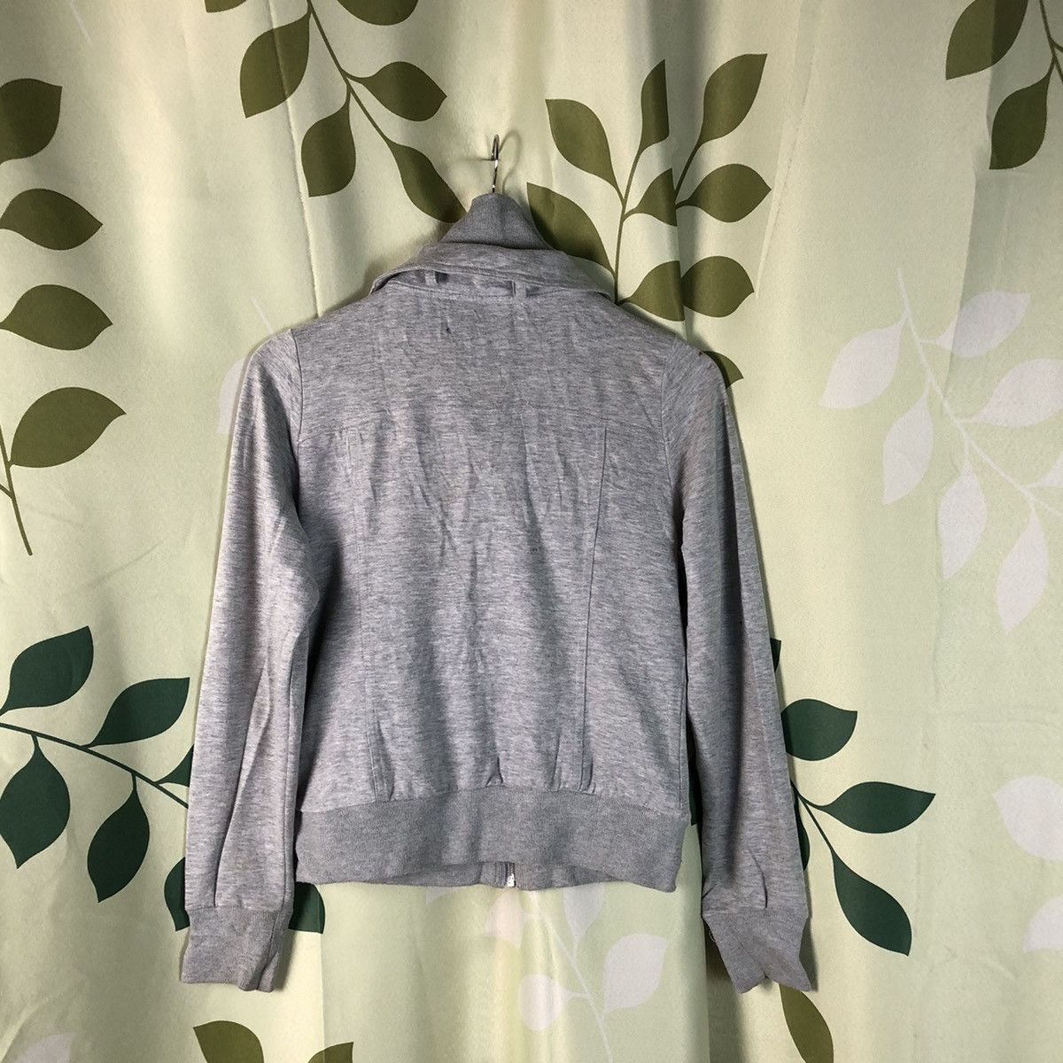 Japanese Brand Cecil Mcbee Grey multipocket jacket sweater #7419 Size M / US 6-8 / IT 42-44 - 15 Thumbnail