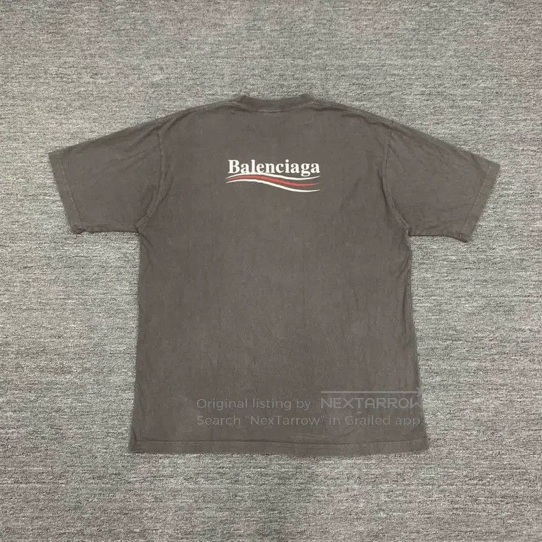 Balenciaga Balenciaga Grey water-washed destroyed distressed Coke sho Size US S / EU 44-46 / 1 - 2 Thumbnail