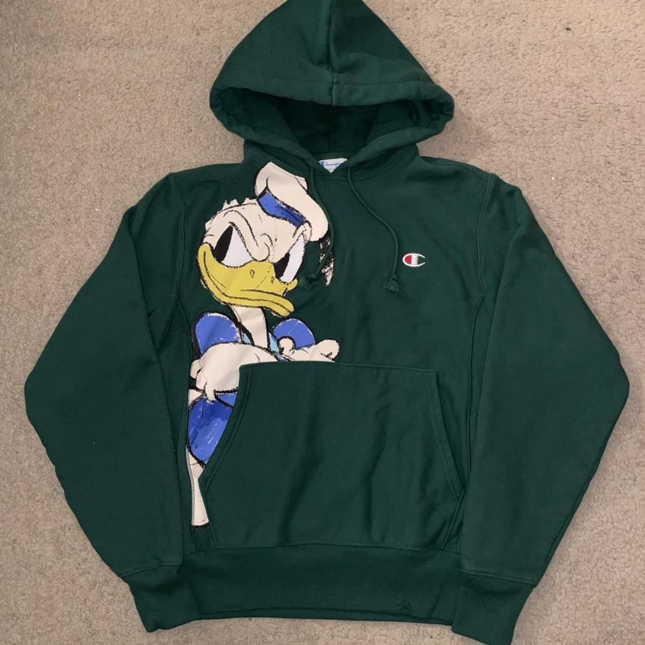 Champion Rare Champion x Disney Donald Duck hoodie sweatshirt Size US S / EU 44-46 / 1 - 1 Thumbnail