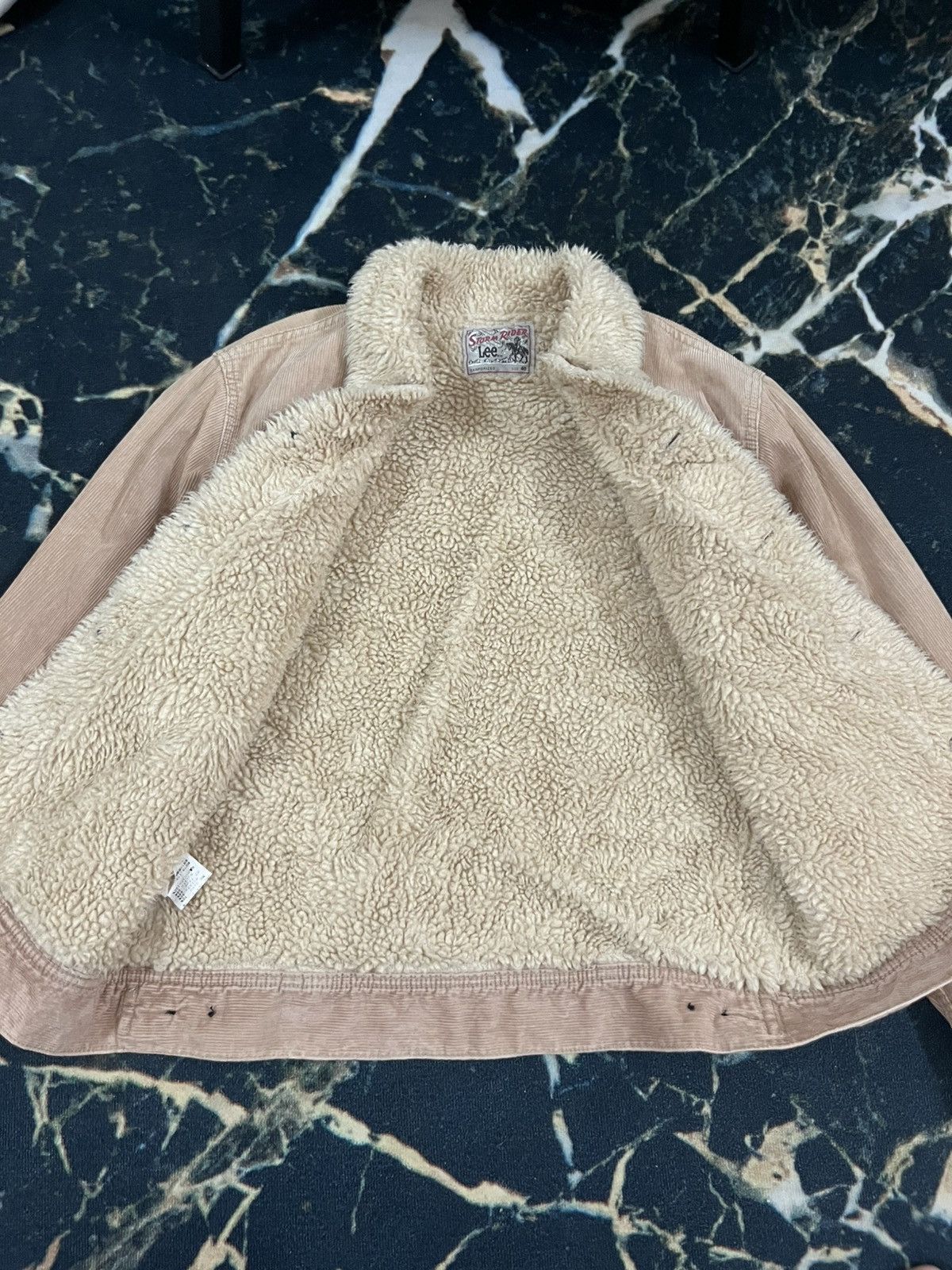 Lee LEE STORM RIDER SHERPA CORDUROY LIGHT BROWN JACKET Size US M / EU 48-50 / 2 - 2 Thumbnail