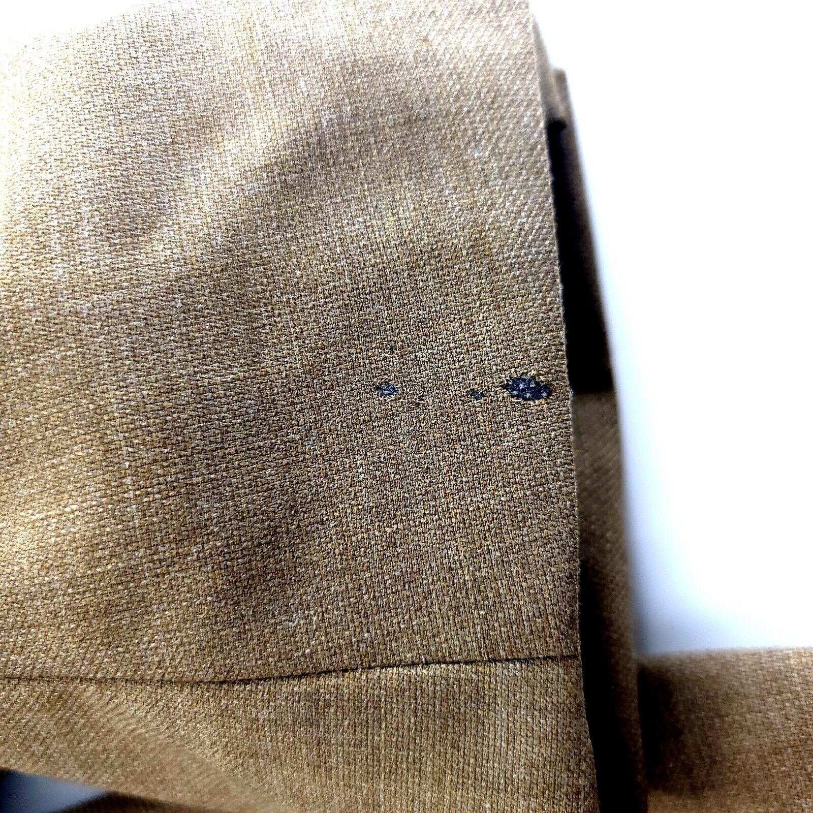 Jos. A. Bank DAMAGED Jos A Bank Wool 2 Button Blazer 46L Light Brown Bask Size 46L - 12 Thumbnail