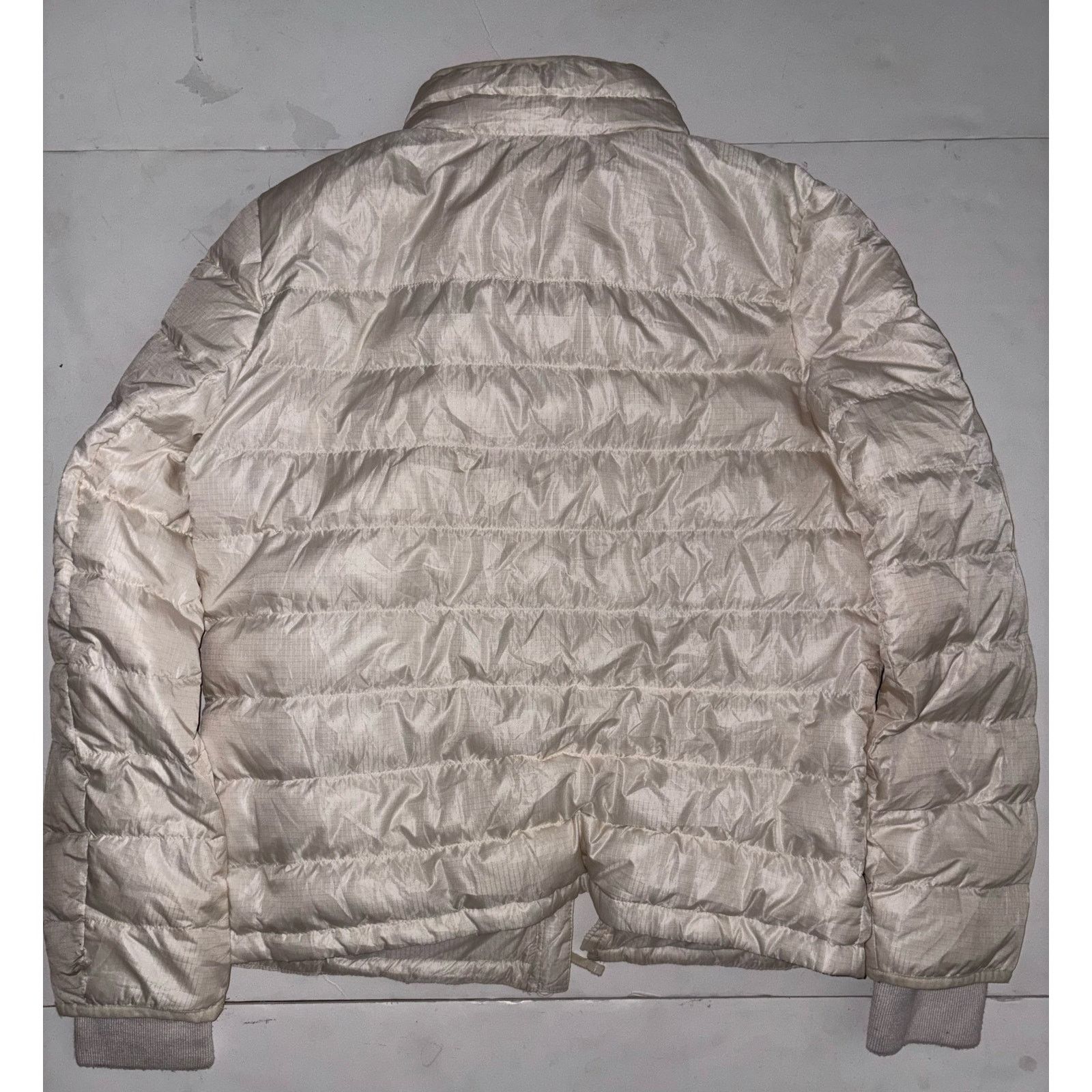 J.Crew J crew womens puffer jacket white size small zip up Size S / US 4 / IT 40 - 4 Thumbnail