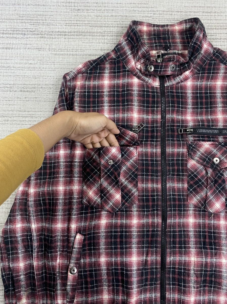 Splendid Vintage Splendid Satisfaction Checked Punk Style Jacket Size US M / EU 48-50 / 2 - 8 Thumbnail