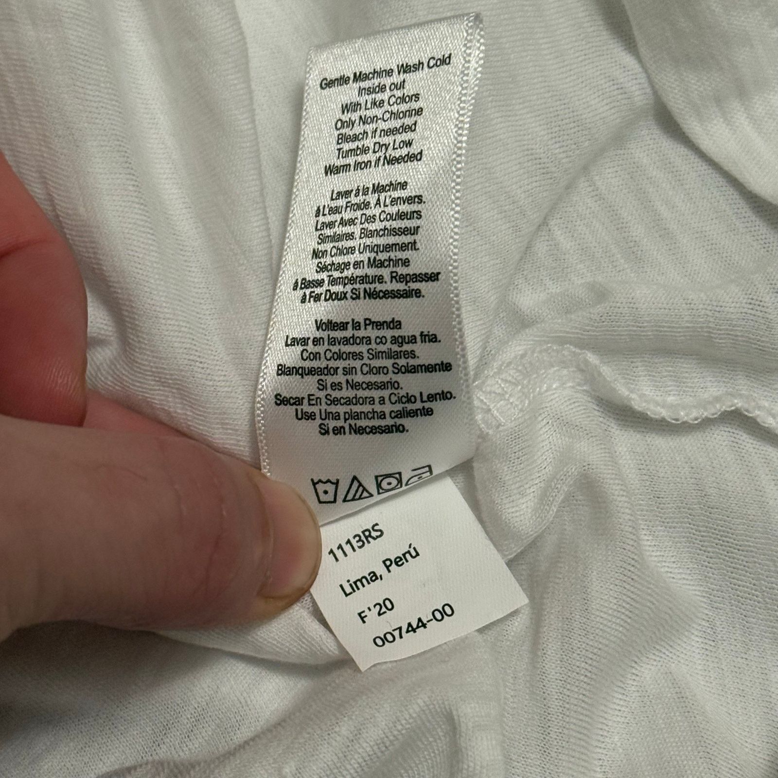 Nation LTD Nation Loren Smocked Peasant Tee Top Pima Cotton Medium Size M / US 6-8 / IT 42-44 - 8 Thumbnail