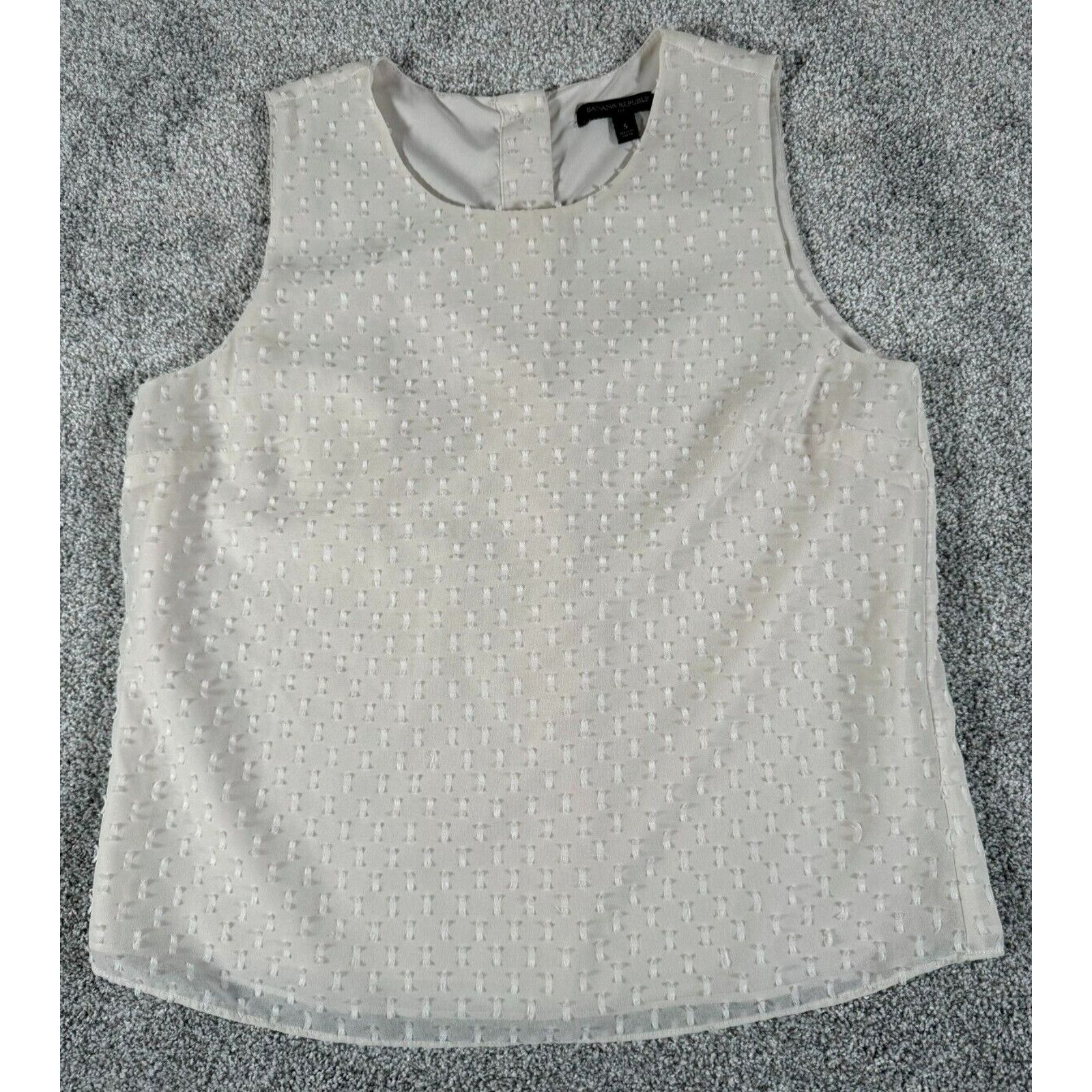 Banana Republic Banana Republic Top Women S Clip Dot Minimalist Dainty Size S / US 4 / IT 40 - 1 Thumbnail