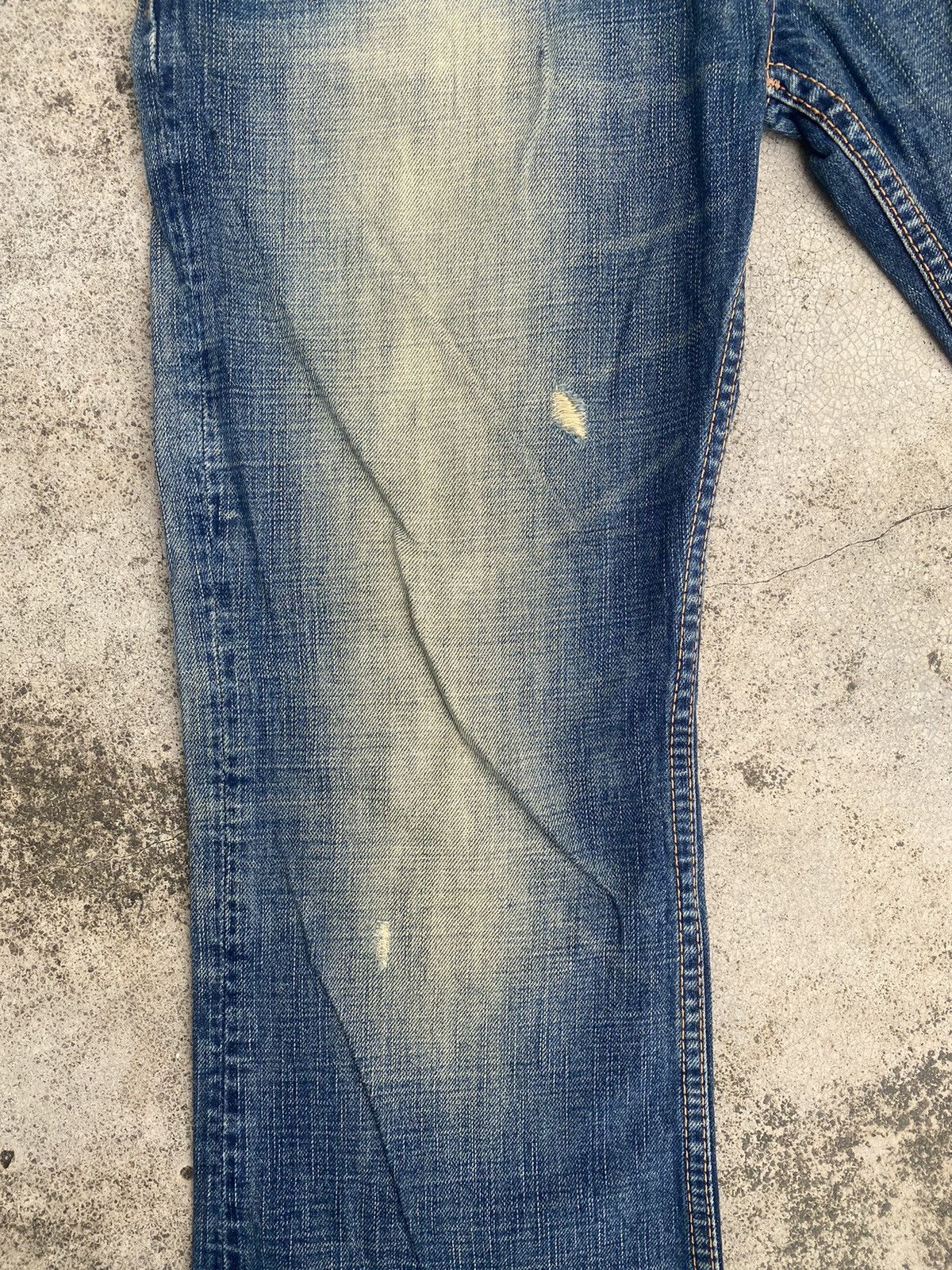 If Six Was Nine × Japanese Brand × Ruehl No. 925 Flare Jeans Ruehl No 925 Distressd Clawmark Size US 34 / EU 50 - 7 Thumbnail