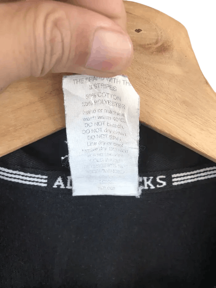 Adidas Vintage Y2K Adidas All Black Rugby Jerseys Size US M / EU 48-50 / 2 - 8 Thumbnail