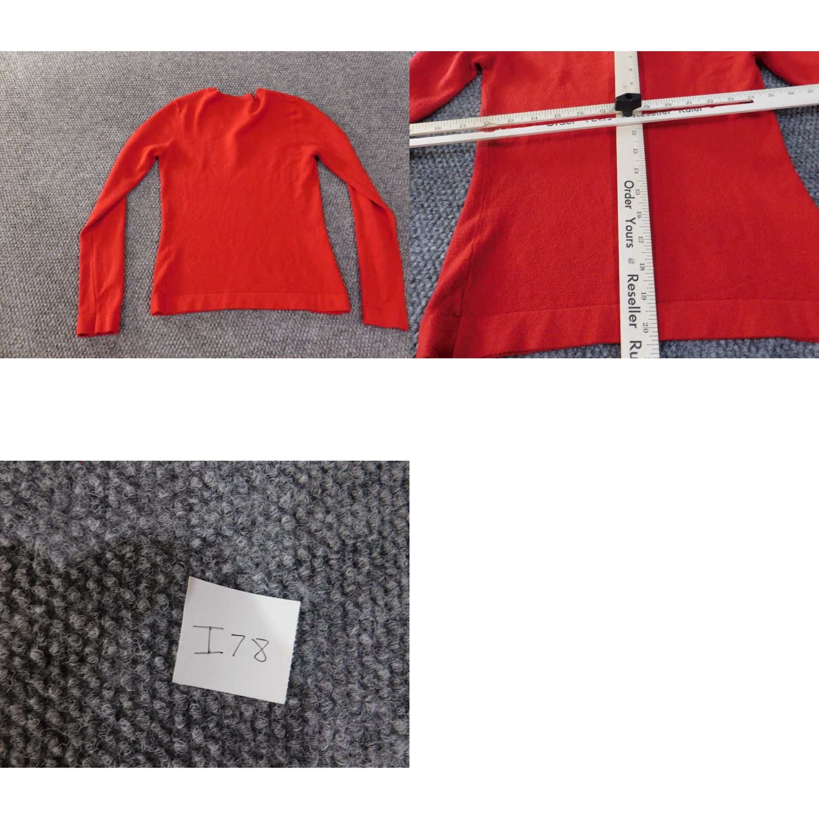 Express Express Sweater XS Womens Red Pullover V-Neck Regular Knit Stretch Nylon Acrylic Casual Size XS / US 0-2 / IT 36-38 - 8 Thumbnail