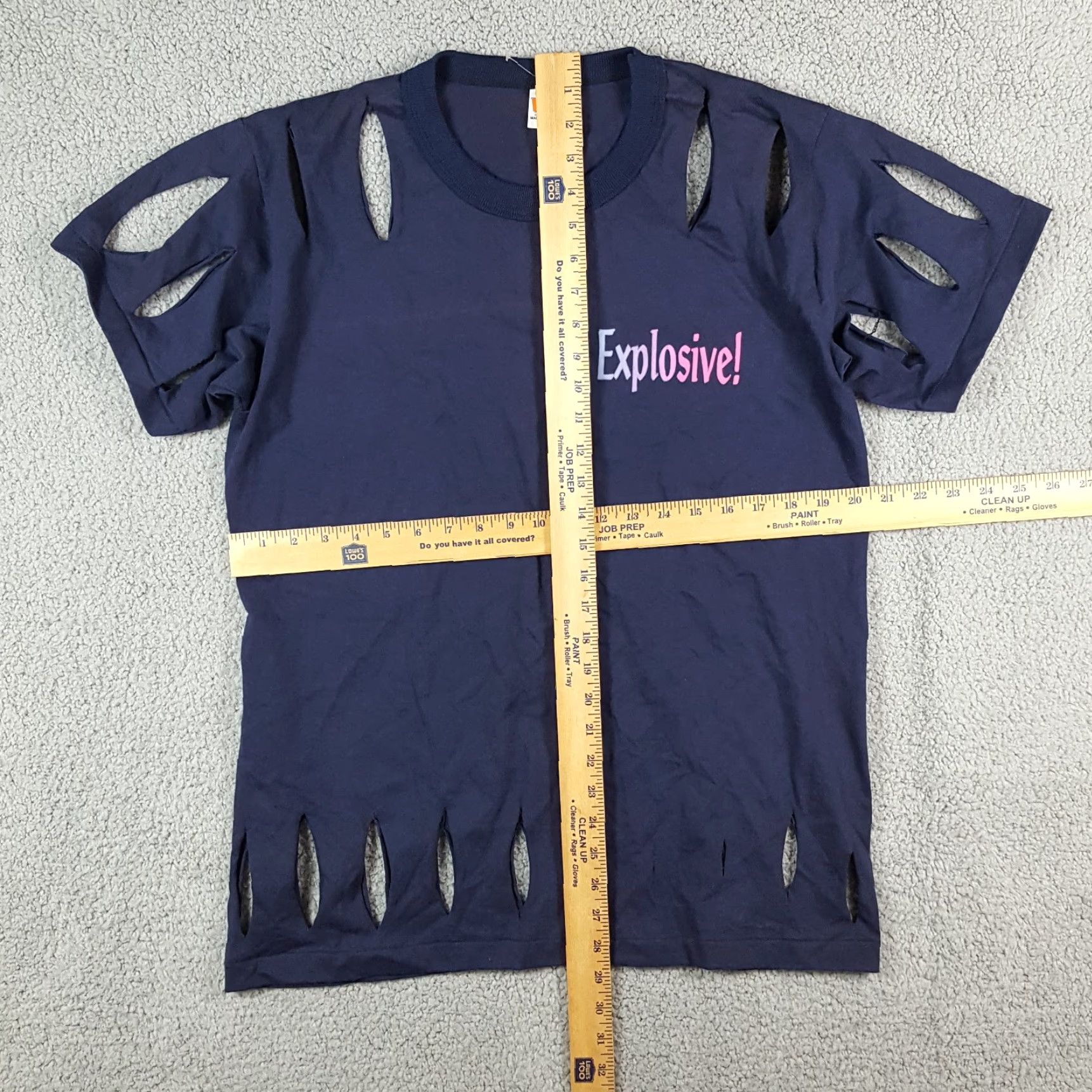 Thrasher VINTAGE Faded Women's T-Shirt Short Sleeve 90s Grunge Rock Casual Large Blue Size L / US 10 / IT 46 - 5 Thumbnail