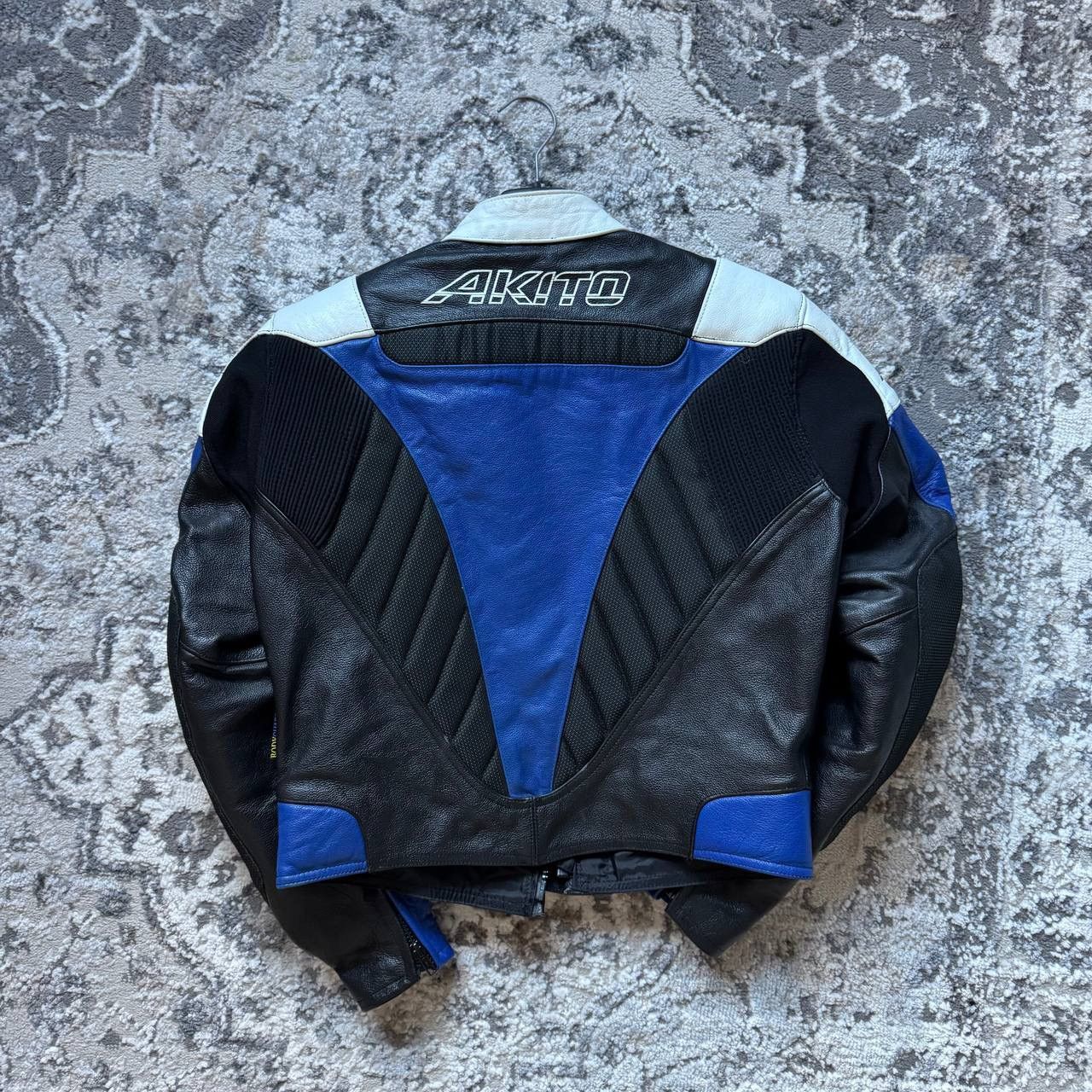Japanese Brand AKITO Japanese Moto Leather Racing Jacket Size US S / EU 44-46 / 1 - 3 Thumbnail