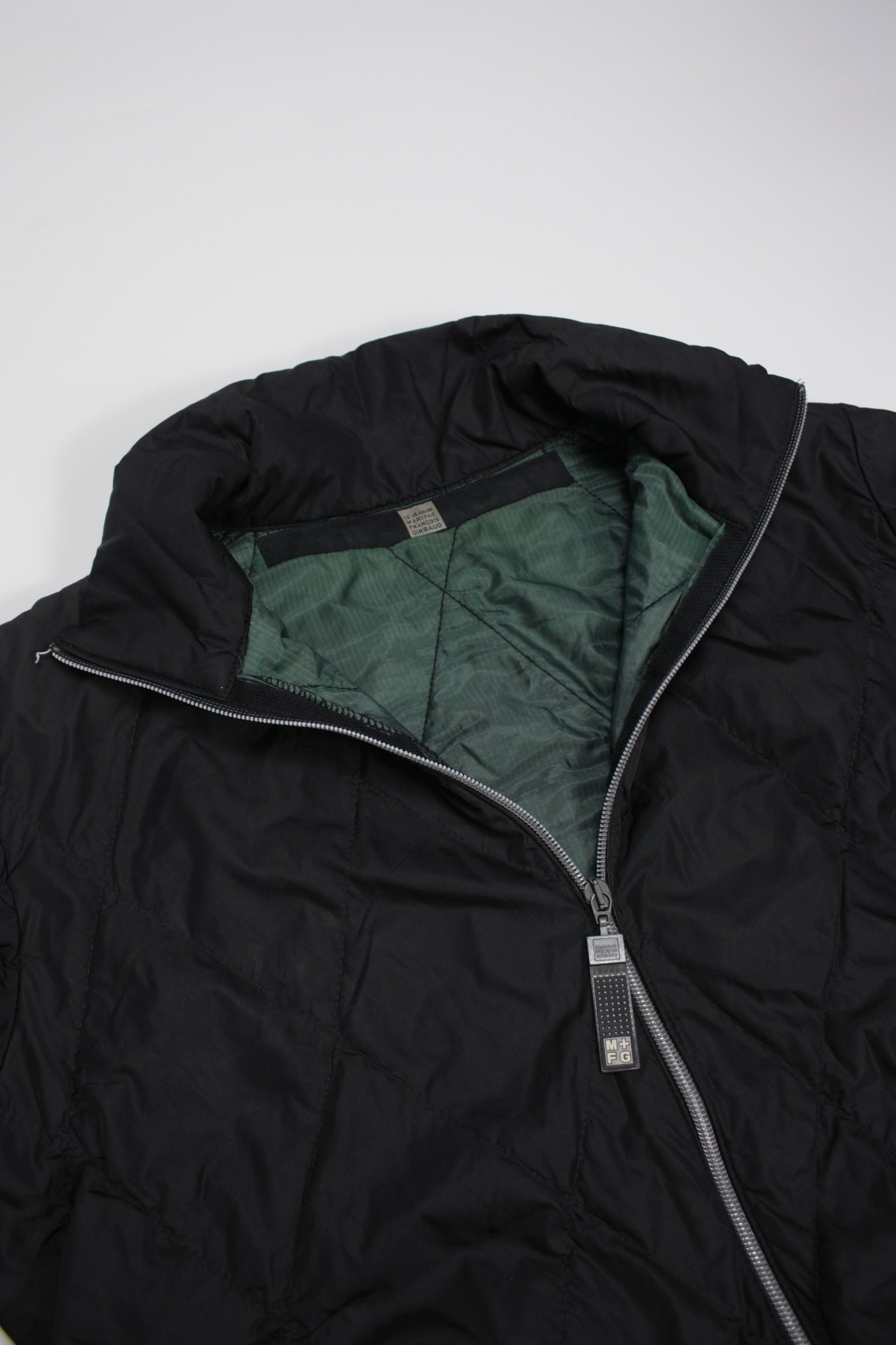 Marithe + Francois Girbaud × Vintage M+FG 2000s Vintage Quilted Nylon Biker Pullover Jacket Size M / US 6-8 / IT 42-44 - 3 Thumbnail
