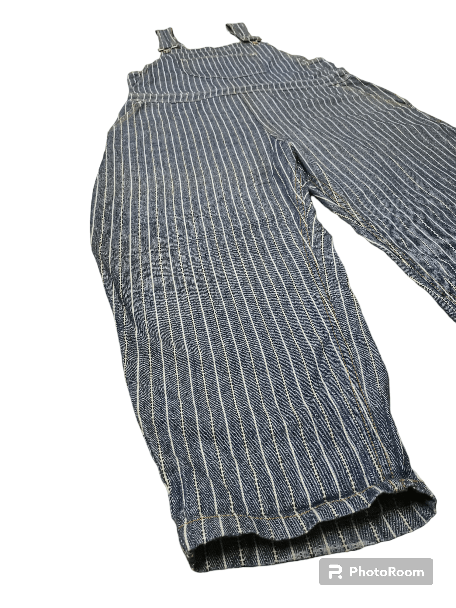 Issey Miyake × Japanese Brand × Ne-Net 💥Rare💥 Vtg Ne-net Issey Miyake Hickory Overall Suspender Size 34" / US 12 / IT 48 - 4 Thumbnail