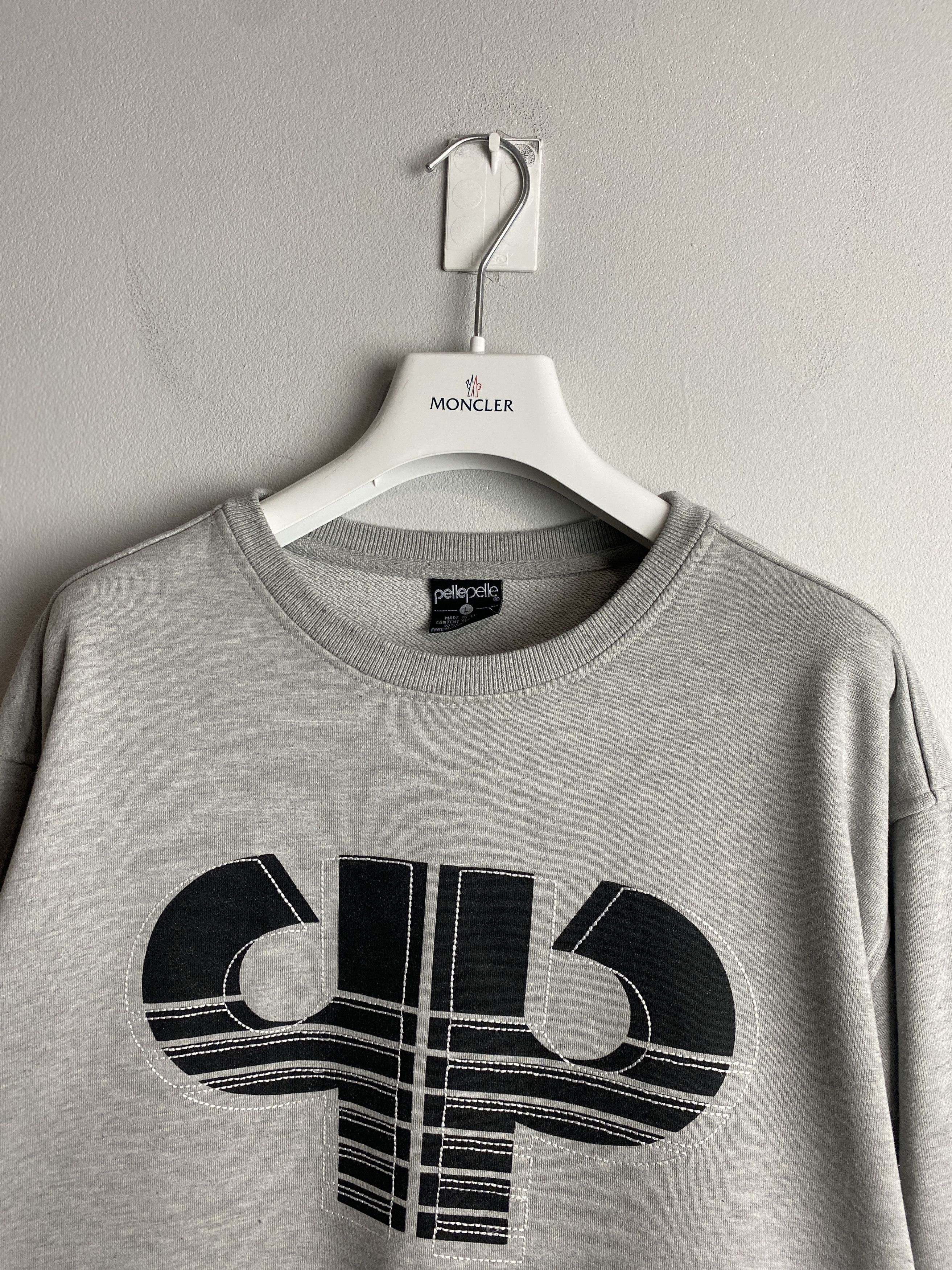 Pelle Pelle Pelle Pelle vintatge big logo sweatshirt crewneck skate rap Size US L / EU 52-54 / 3 - 2 Thumbnail